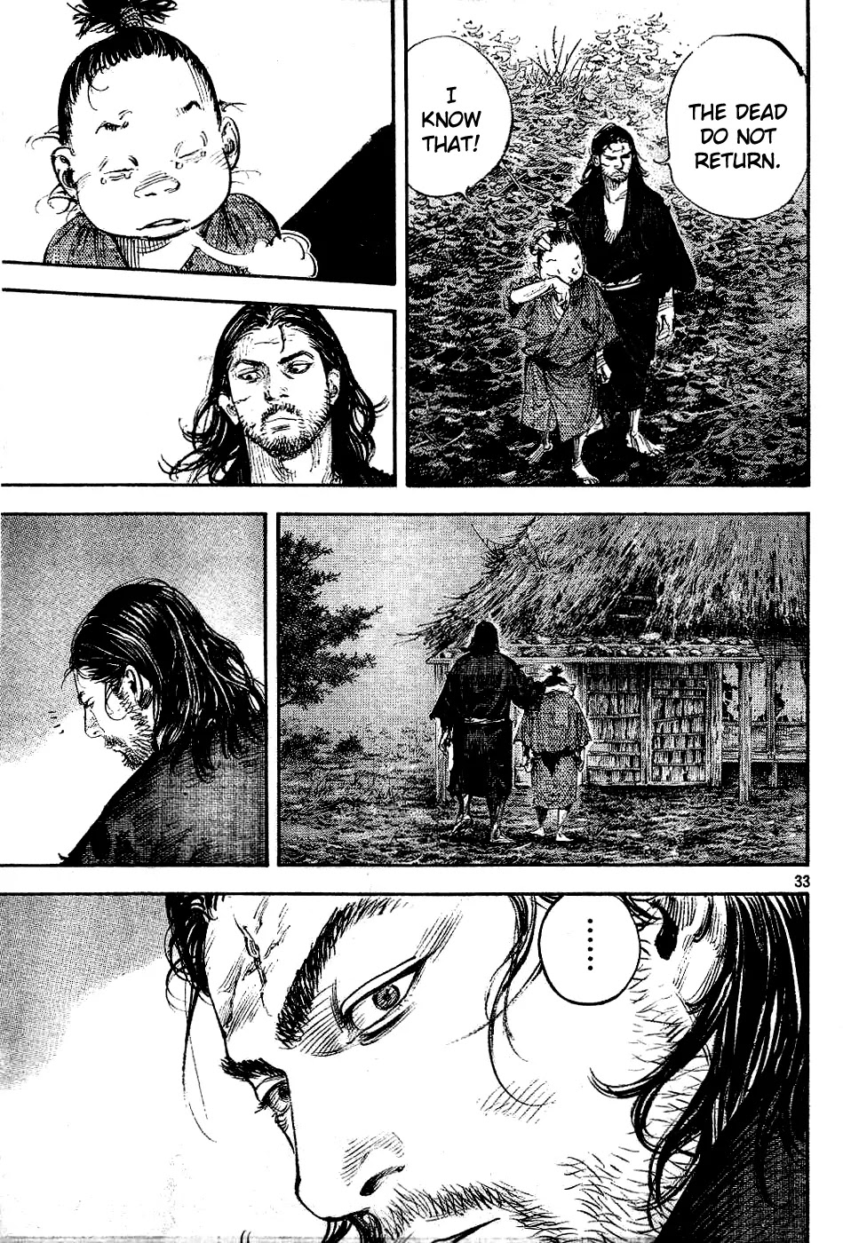 Vagabond manga, chapter 306, page 31 of 33