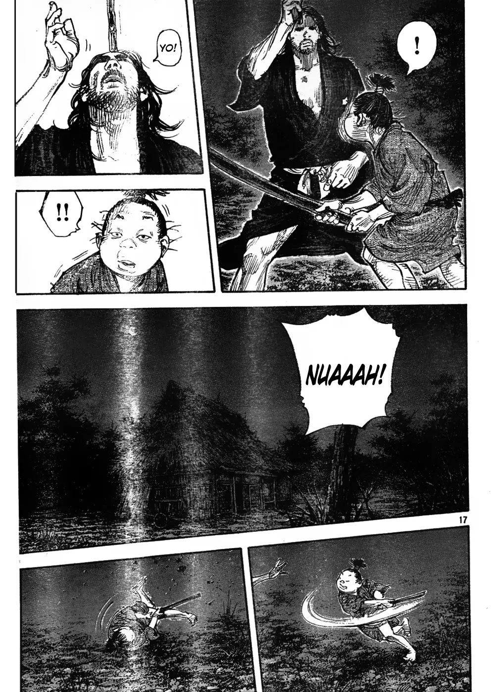 Vagabond manga, chapter 307, page 17 of 36