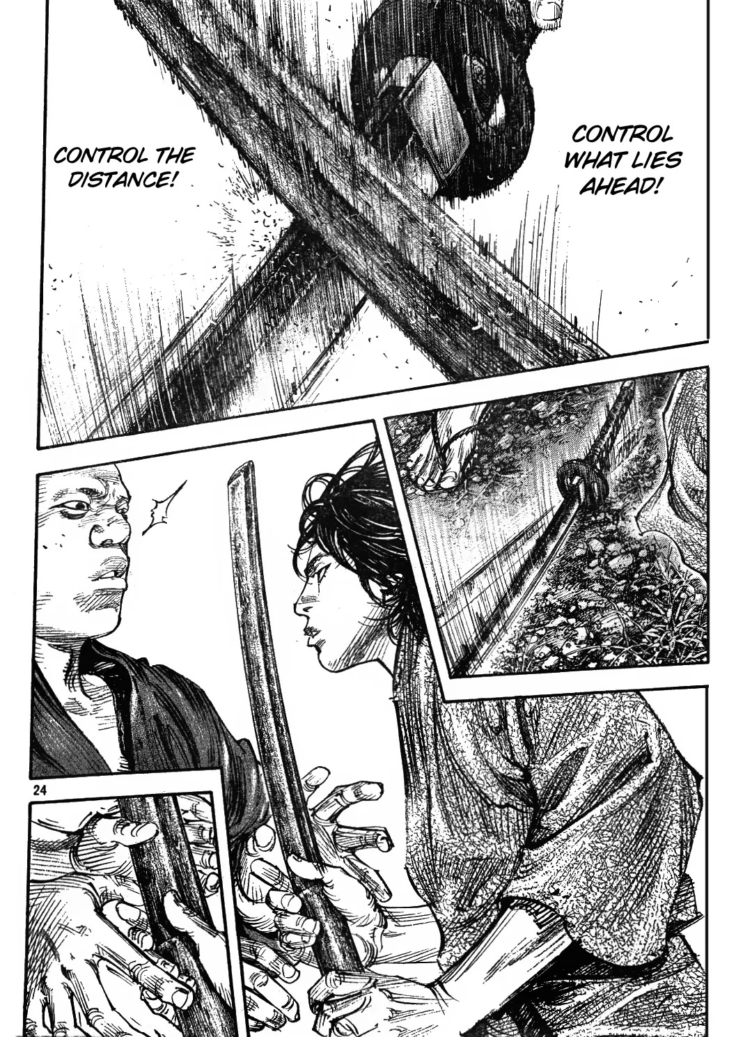 Vagabond manga, chapter 307, page 24 of 36