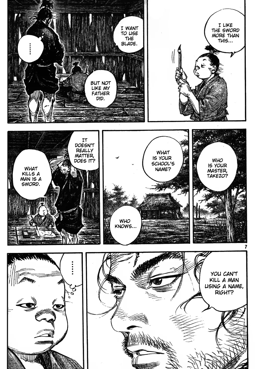 Vagabond manga, chapter 307, page 7 of 36