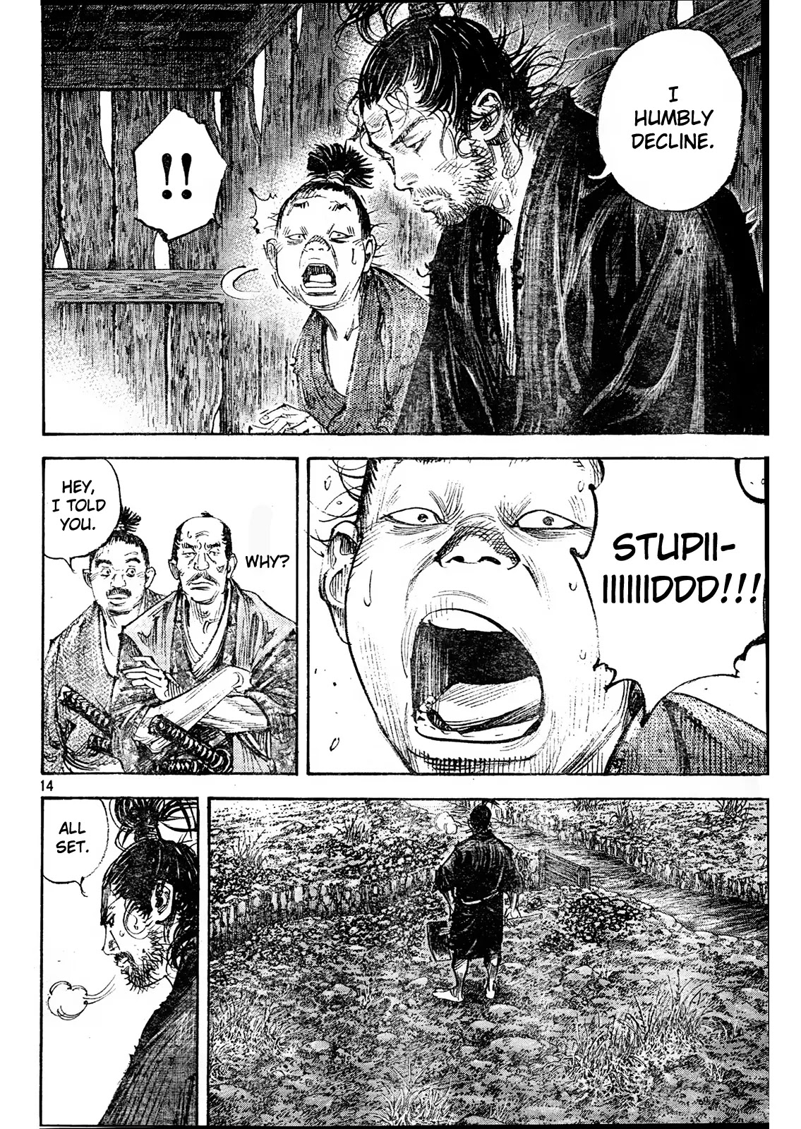Vagabond manga, chapter 309, page 11 of 32