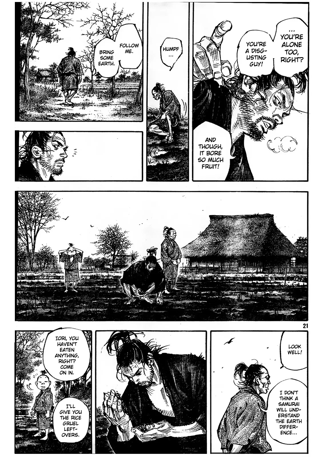 Vagabond manga, chapter 309, page 18 of 32