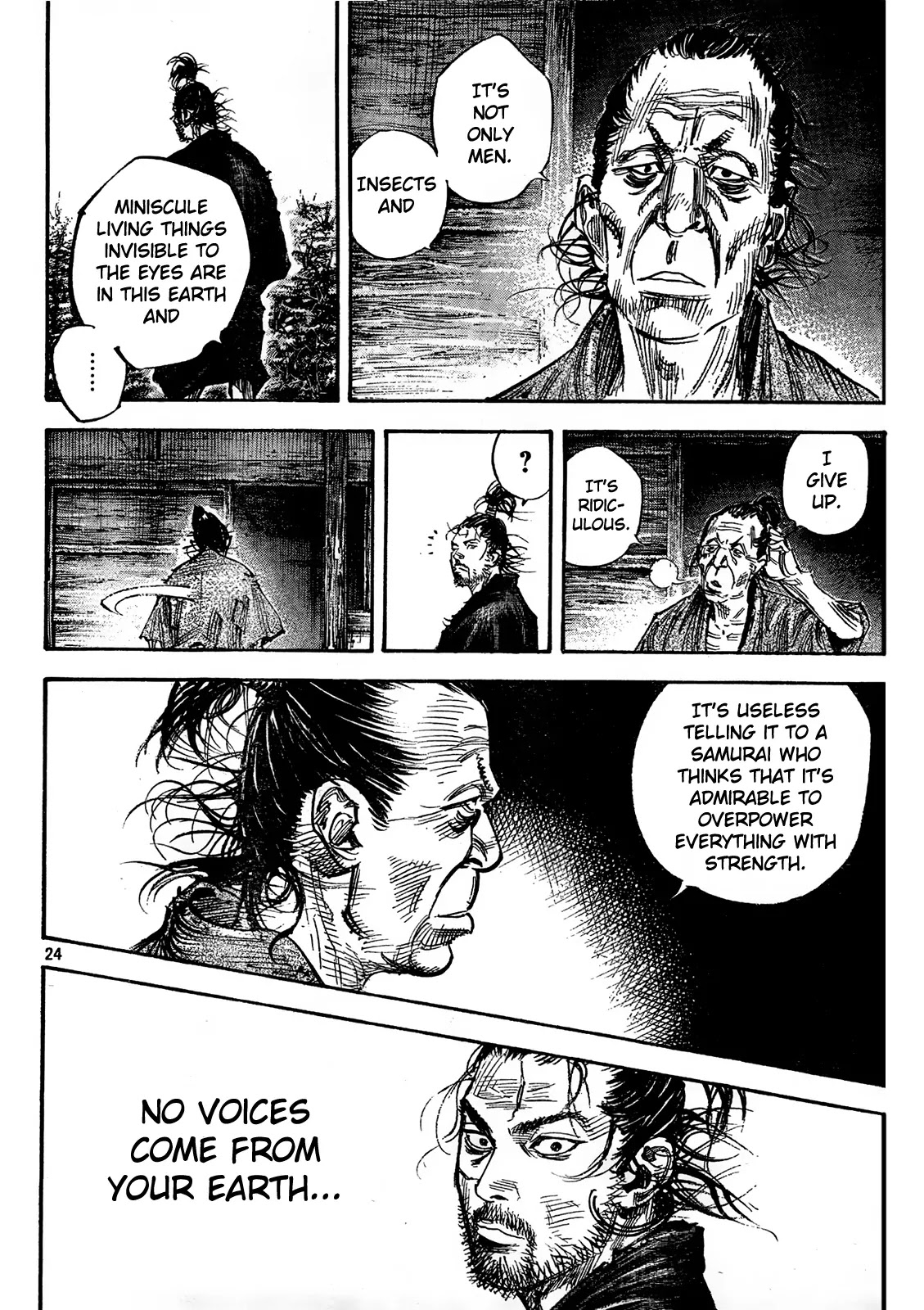 Vagabond manga, chapter 309, page 21 of 32