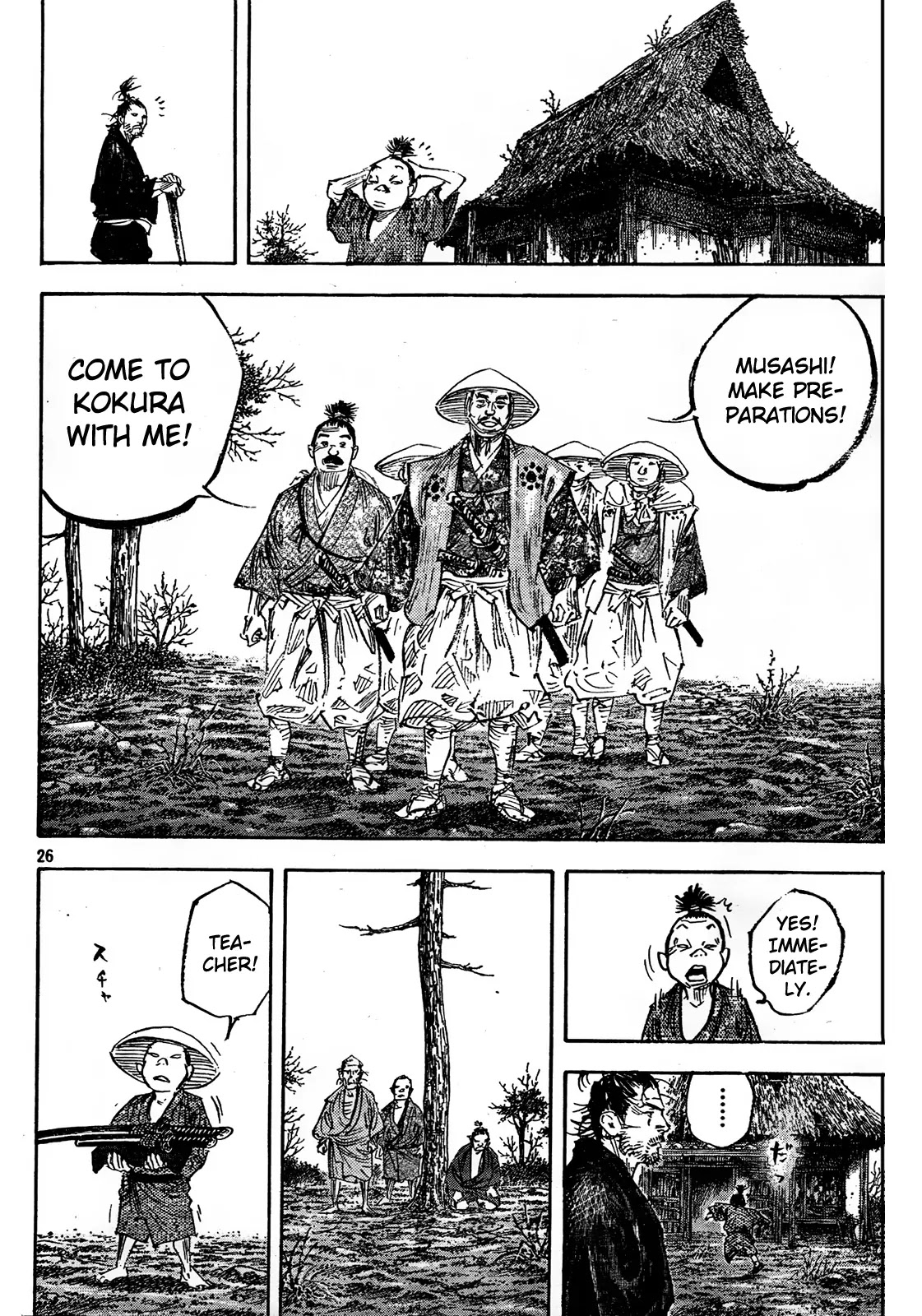 Vagabond manga, chapter 309, page 23 of 32