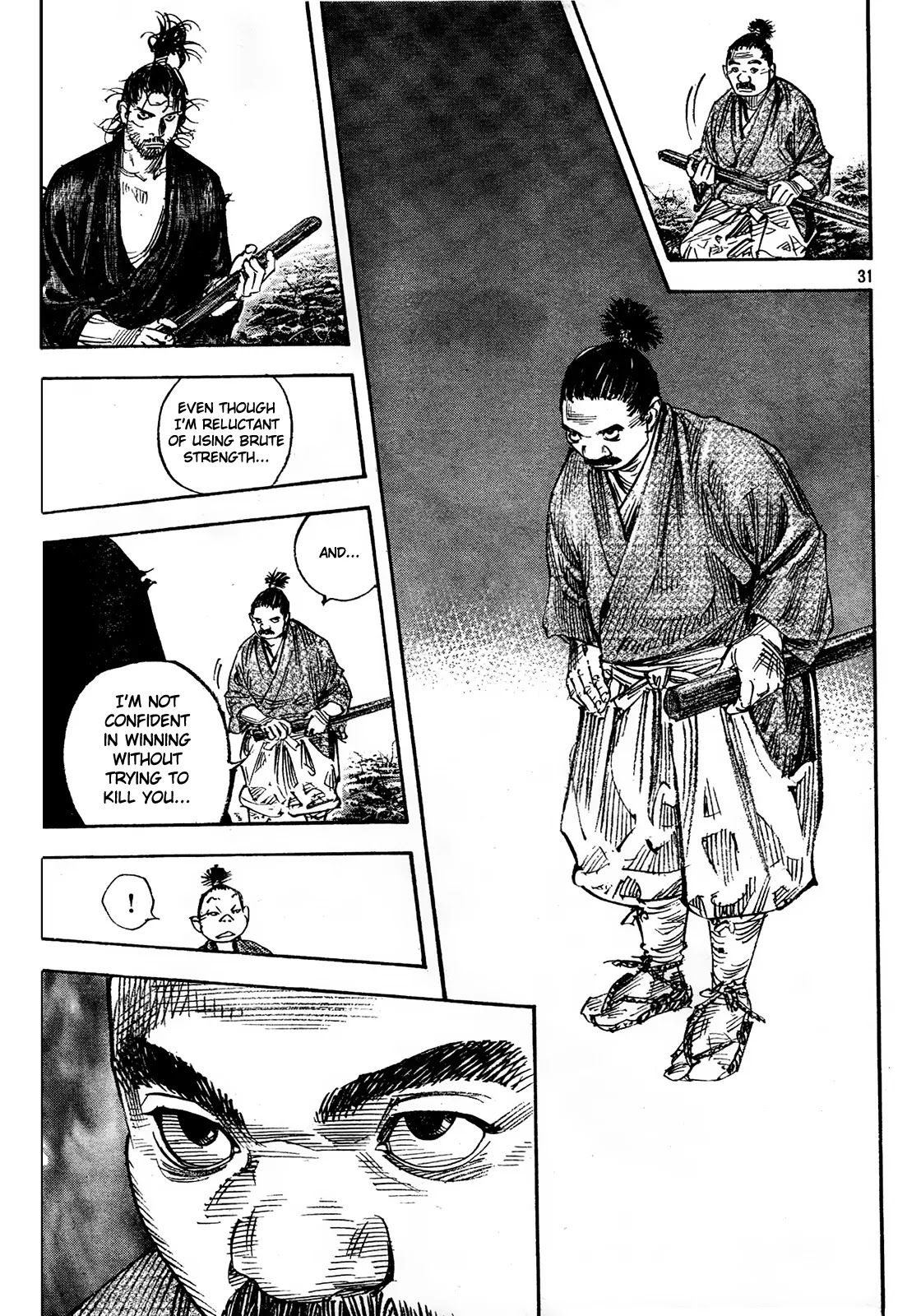 Vagabond manga, chapter 309, page 28 of 32