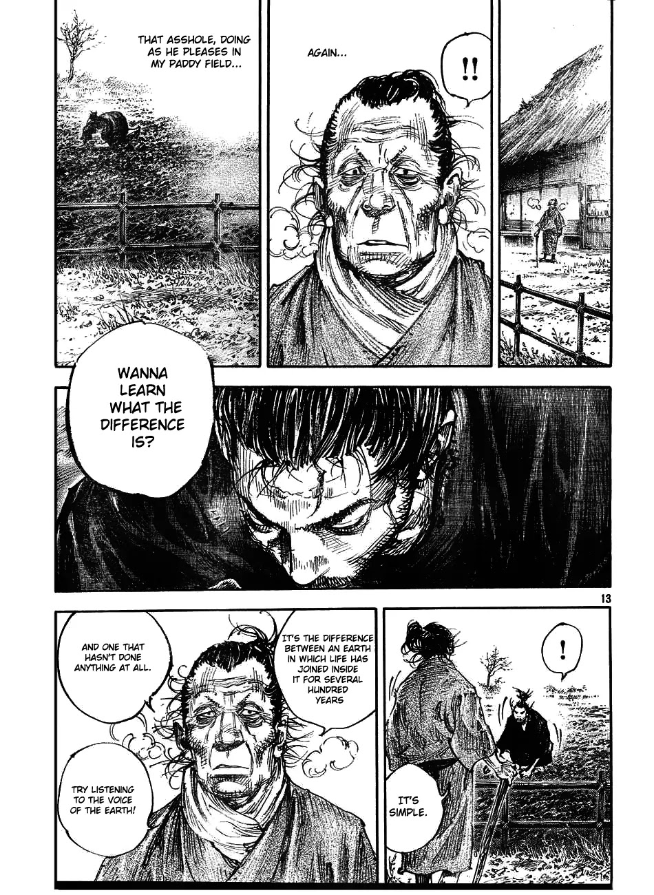 Vagabond manga, chapter 311, page 12 of 34