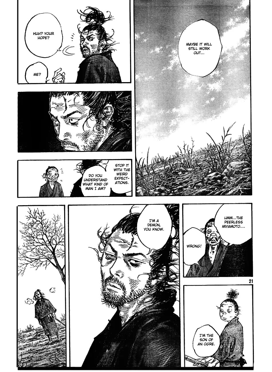 Vagabond manga, chapter 311, page 20 of 34