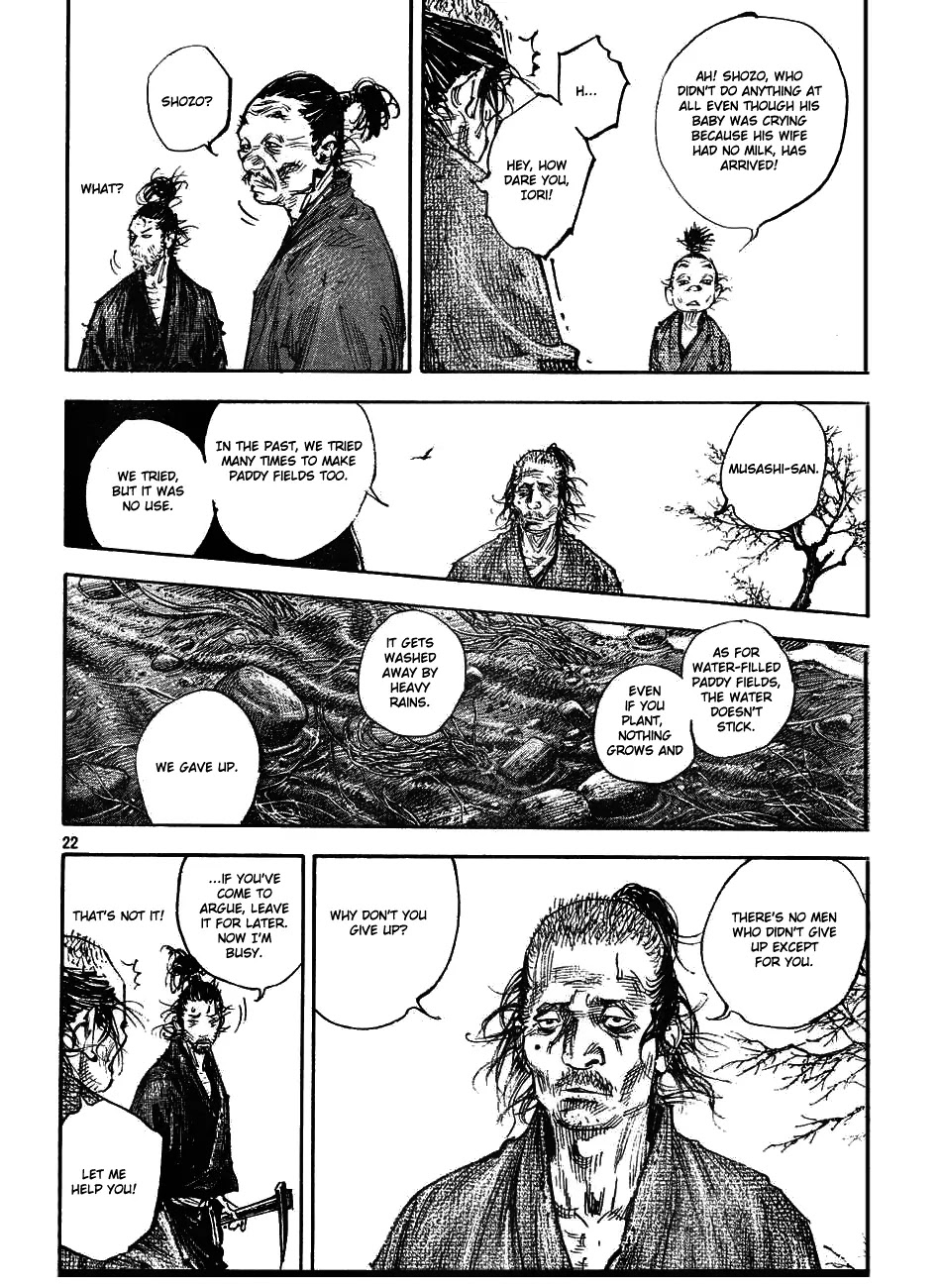 Vagabond manga, chapter 311, page 21 of 34