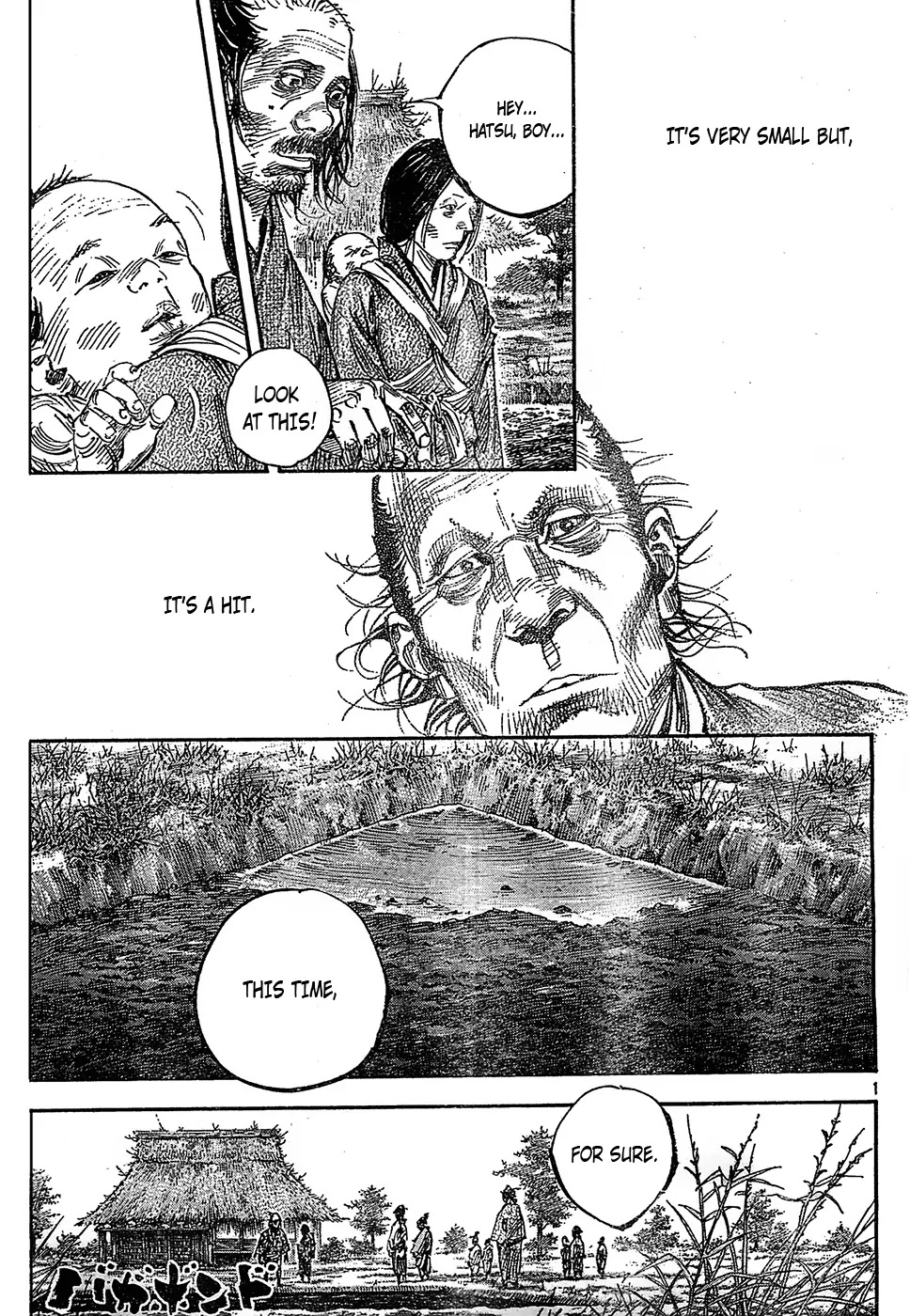 Vagabond manga, chapter 313, page 1 of 25