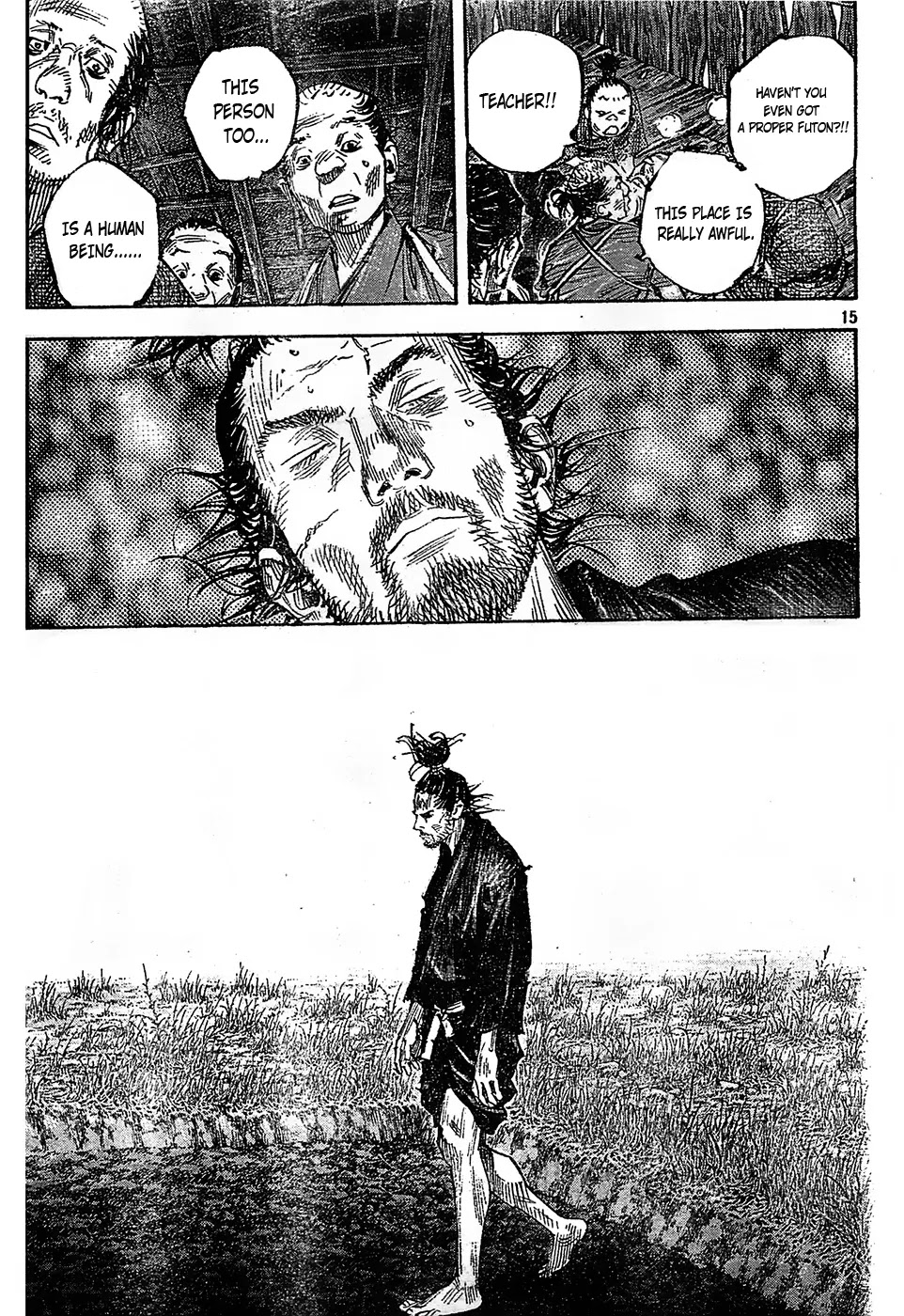Vagabond manga, chapter 313, page 15 of 25