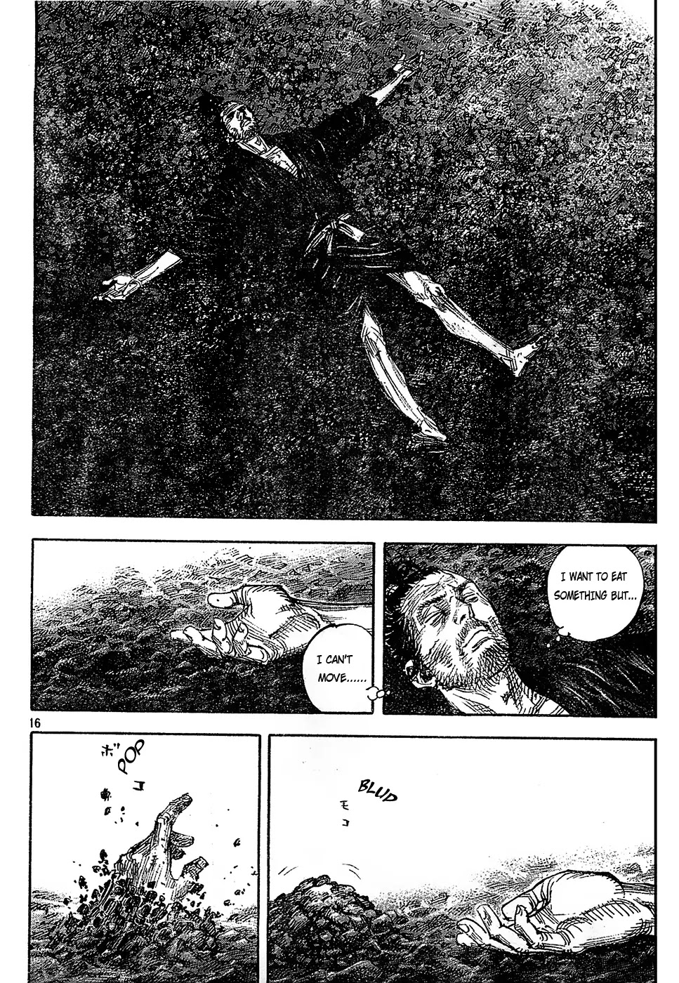 Vagabond manga, chapter 313, page 16 of 25