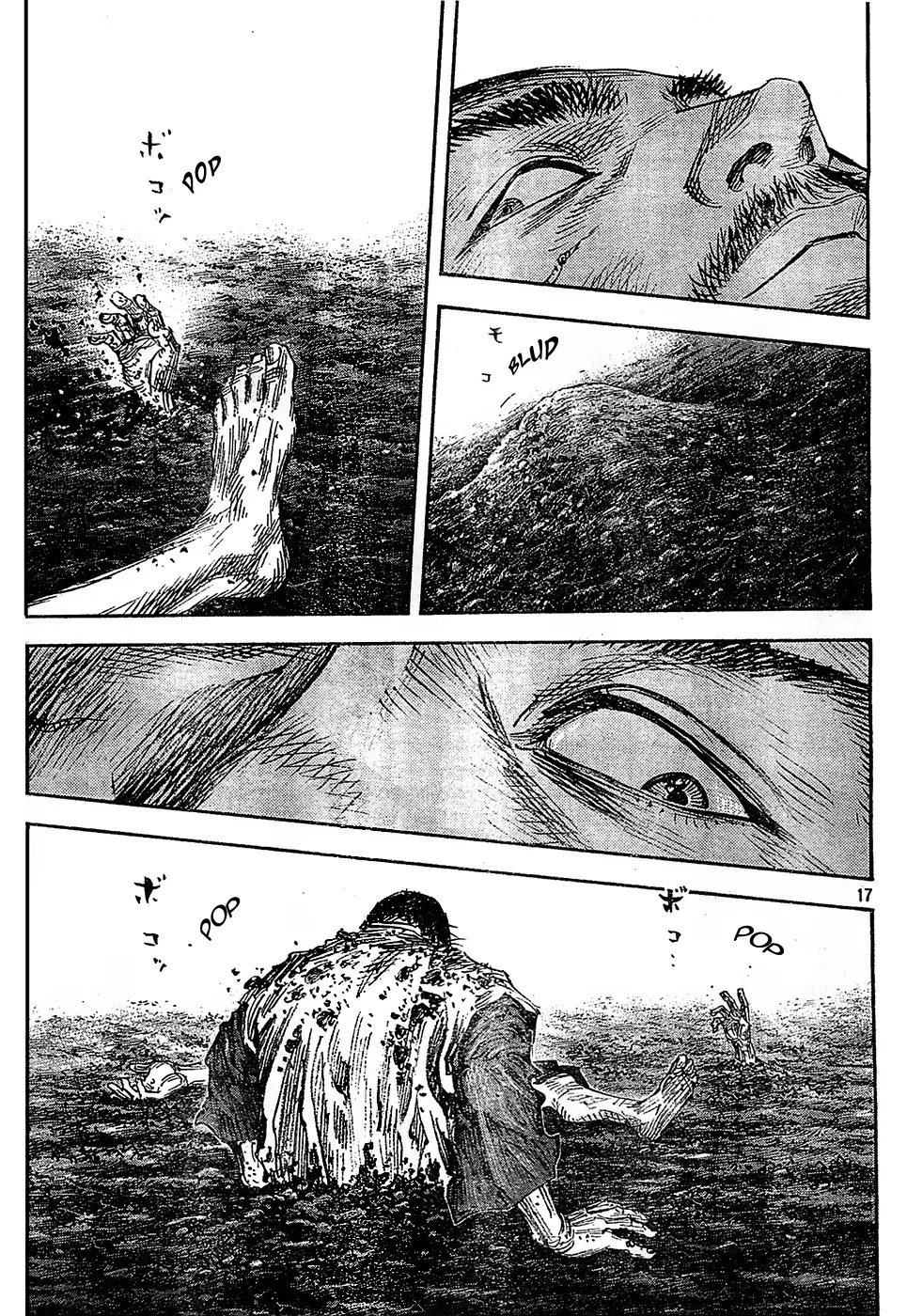 Vagabond manga, chapter 313, page 17 of 25