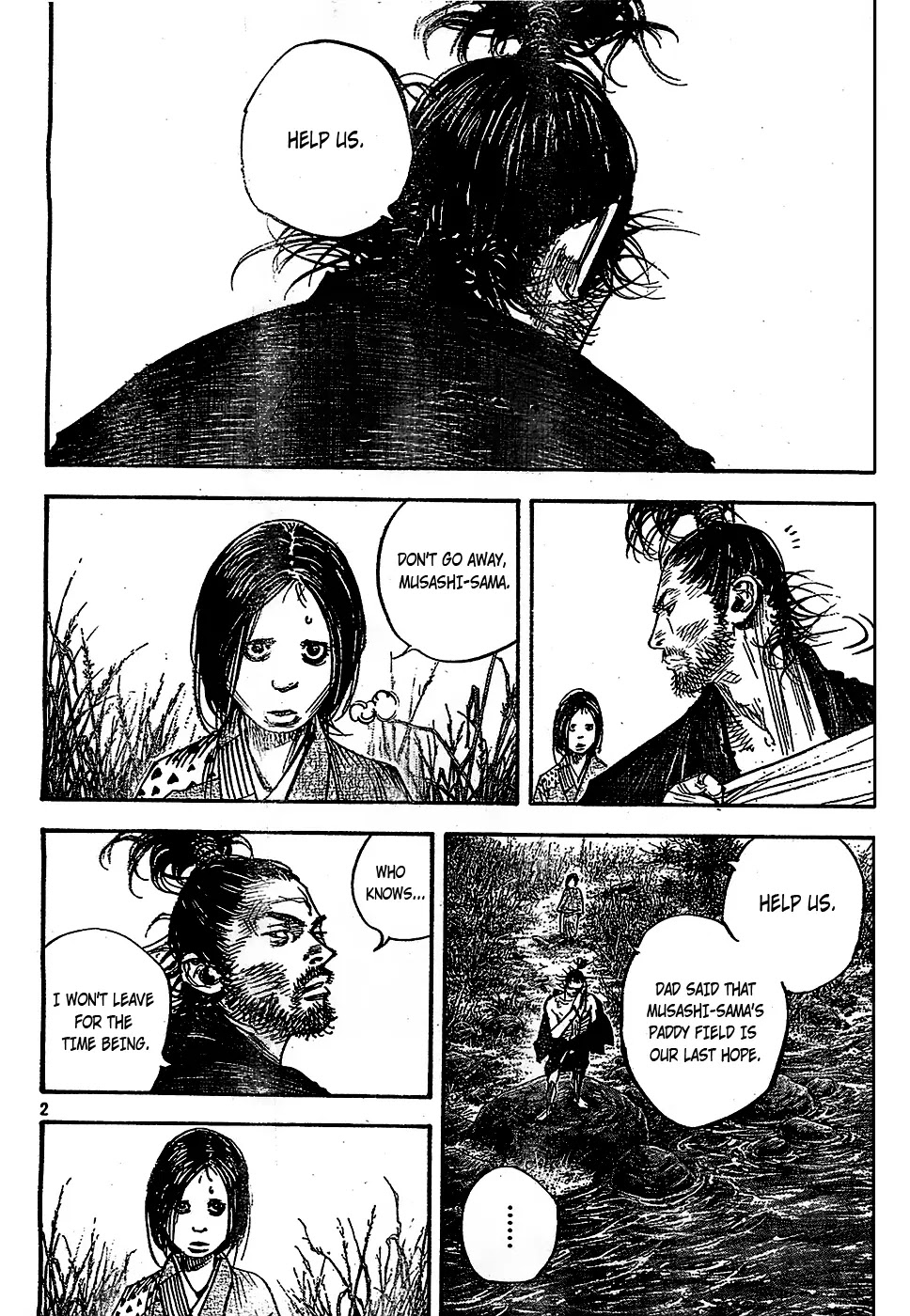 Vagabond manga, chapter 313, page 2 of 25