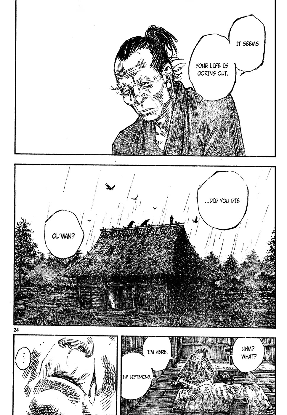 Vagabond manga, chapter 313, page 21 of 25