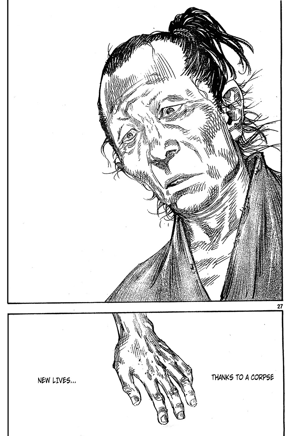Vagabond manga, chapter 313, page 24 of 25