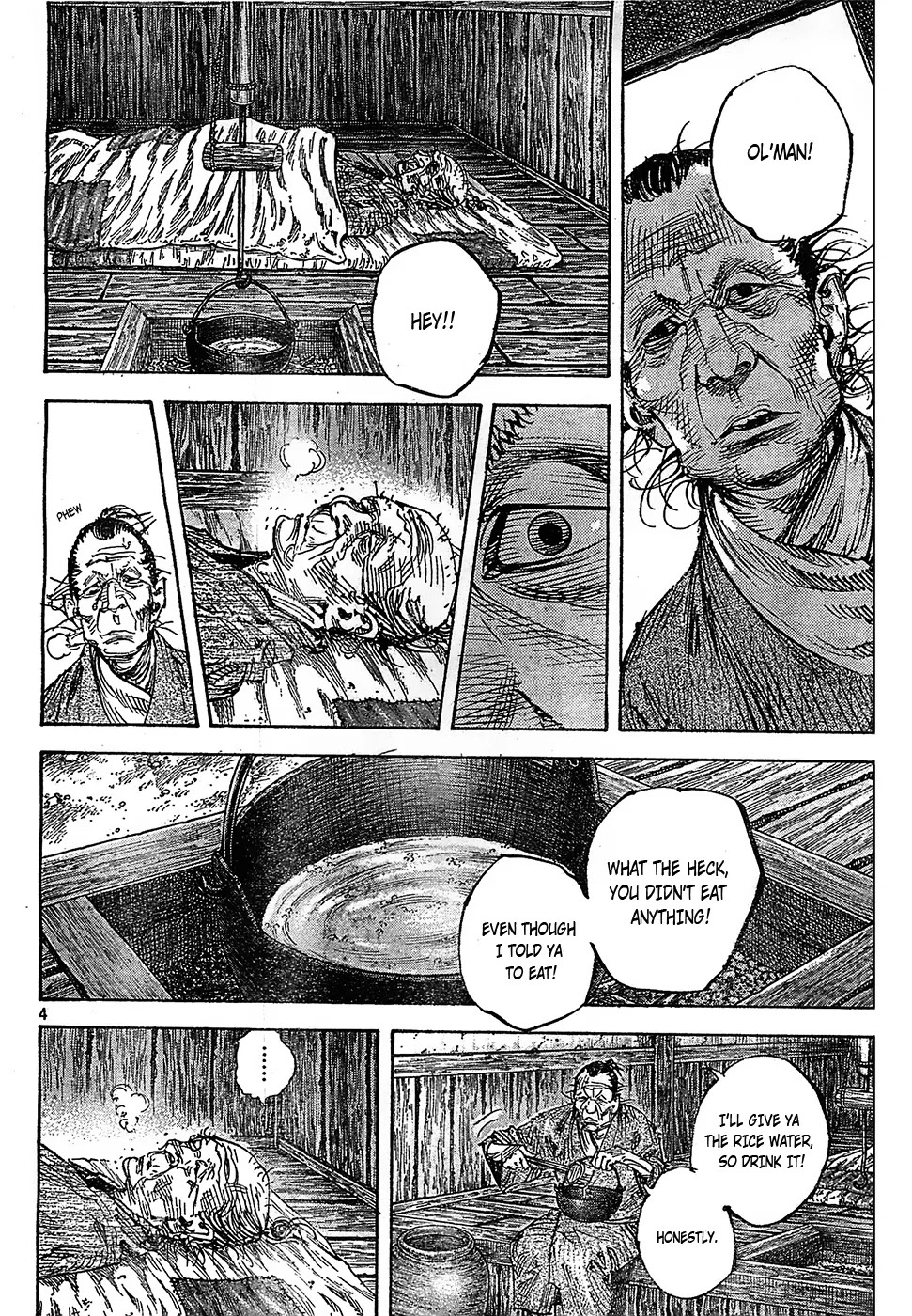 Vagabond manga, chapter 313, page 4 of 25
