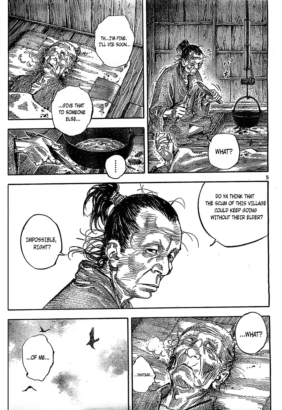 Vagabond manga, chapter 313, page 5 of 25