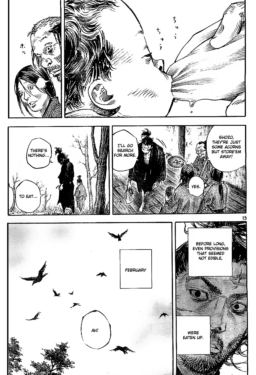 Vagabond manga, chapter 315, page 15 of 35