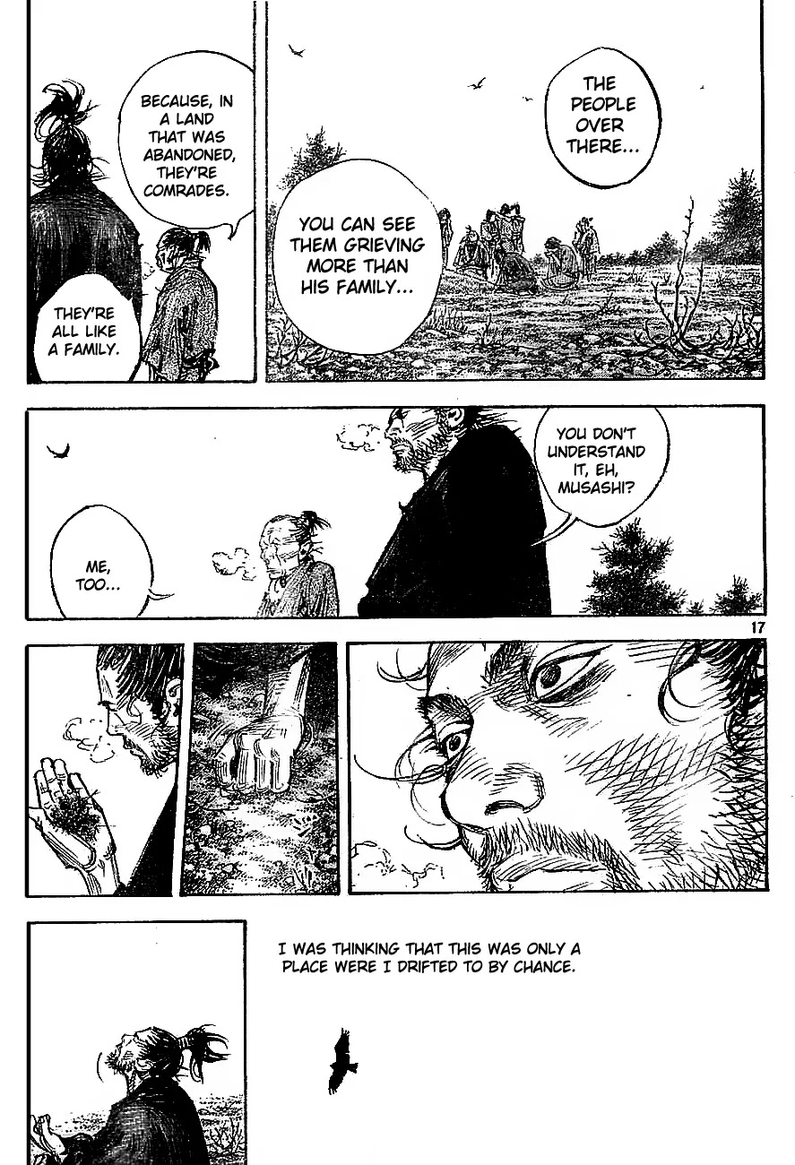 Vagabond manga, chapter 315, page 17 of 35