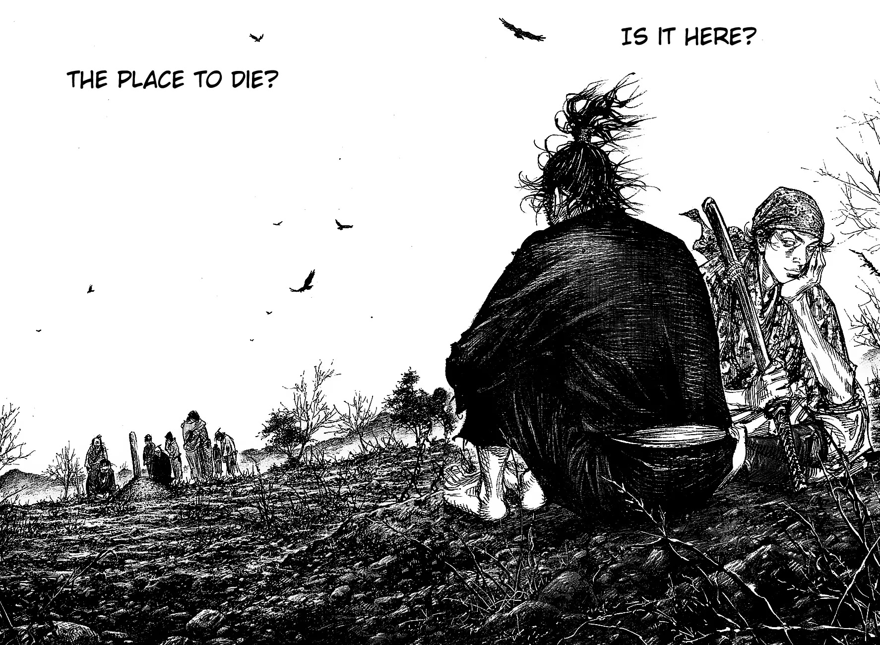 Vagabond manga, chapter 315, page 18 of 35