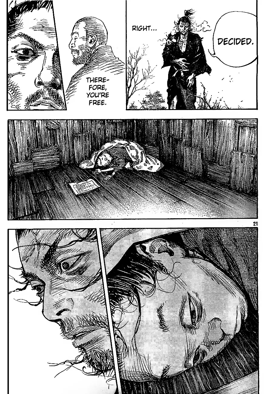 Vagabond manga, chapter 315, page 20 of 35