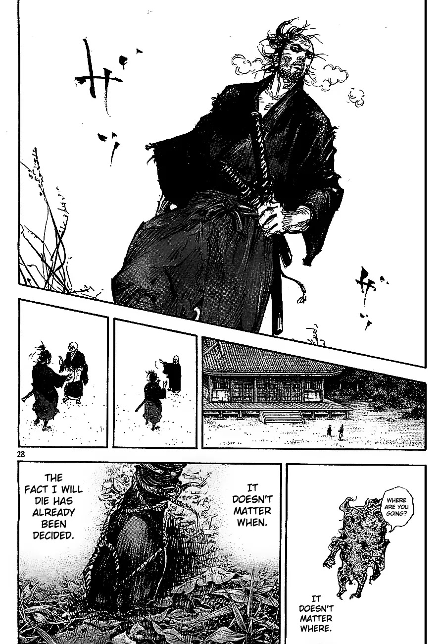 Vagabond manga, chapter 315, page 27 of 35
