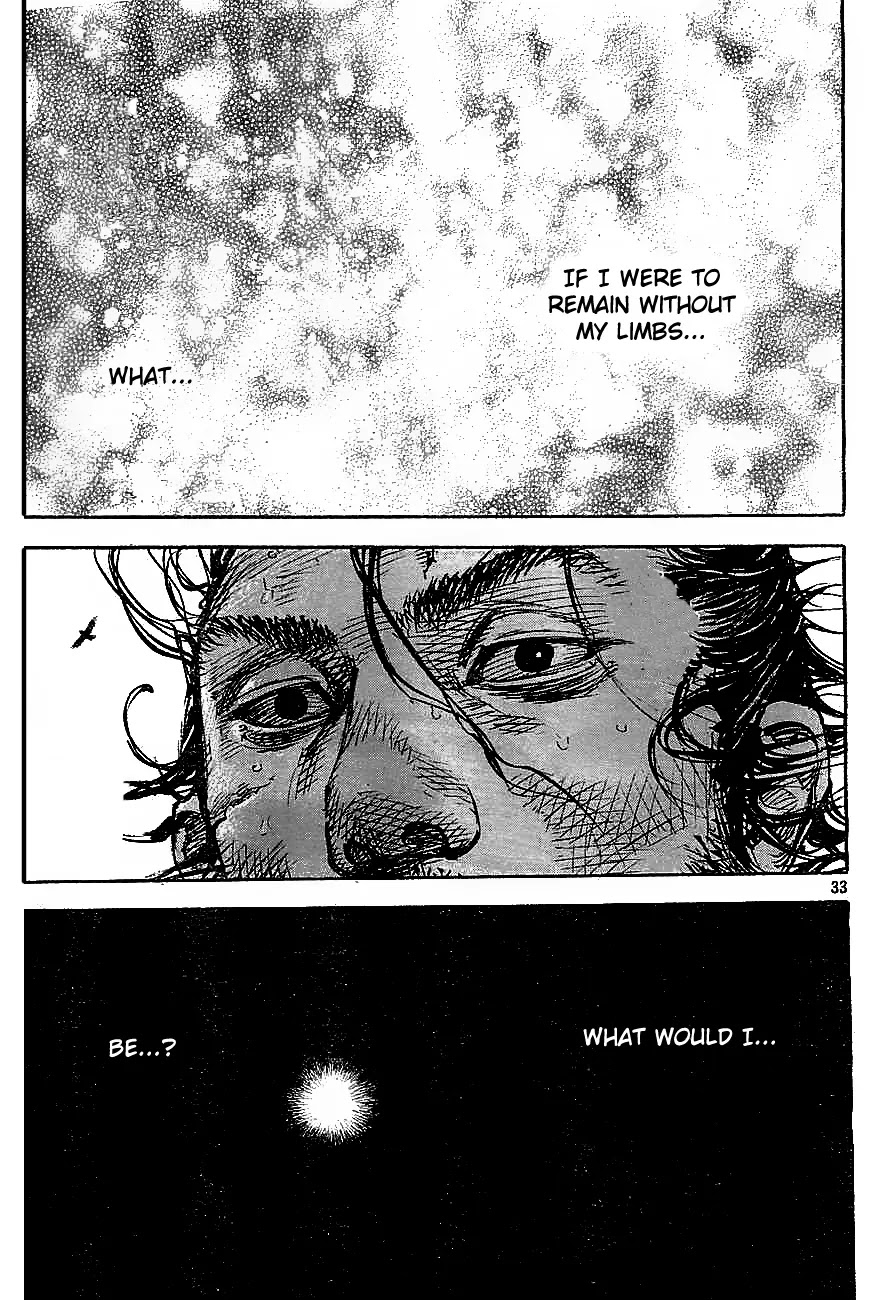 Vagabond manga, chapter 315, page 32 of 35