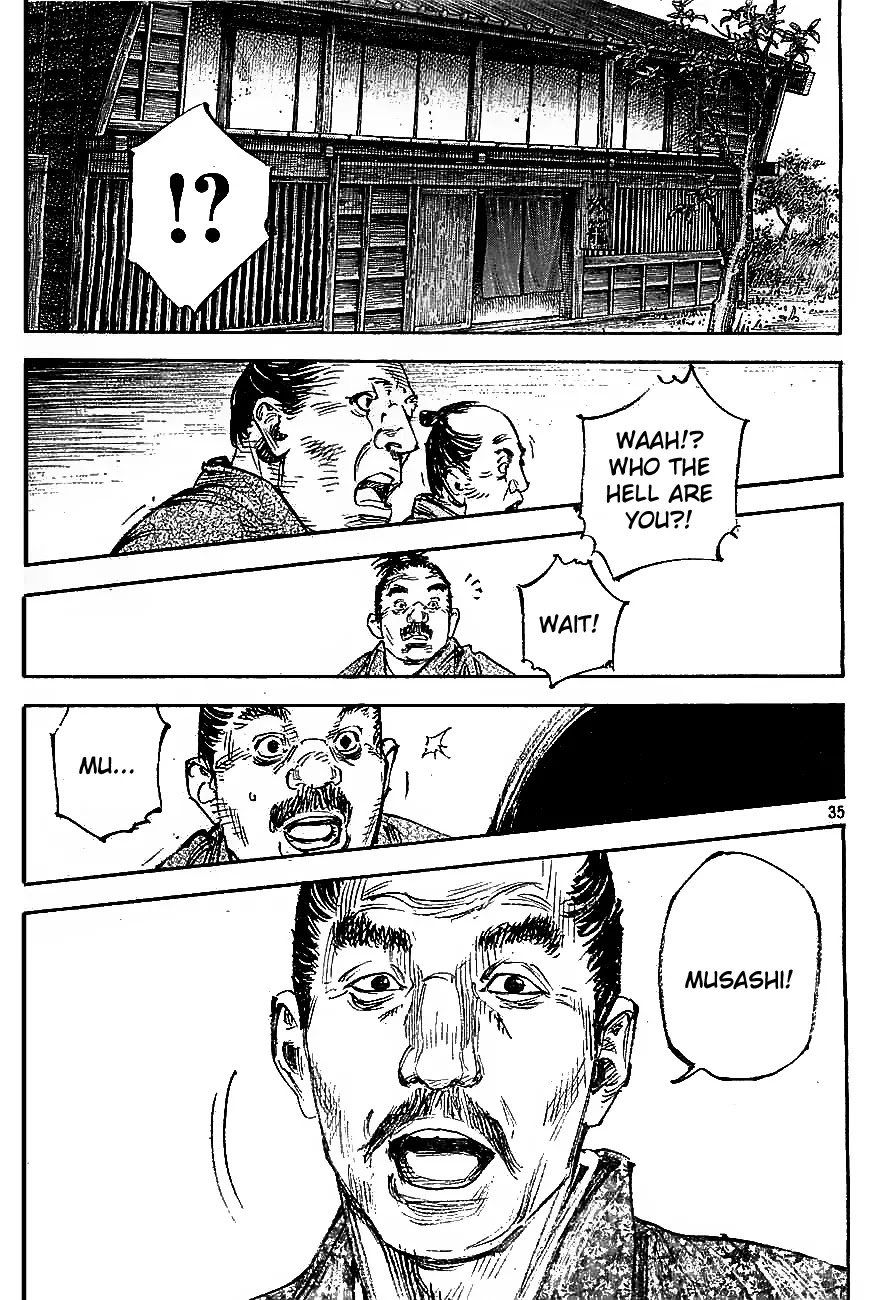 Vagabond manga, chapter 315, page 34 of 35