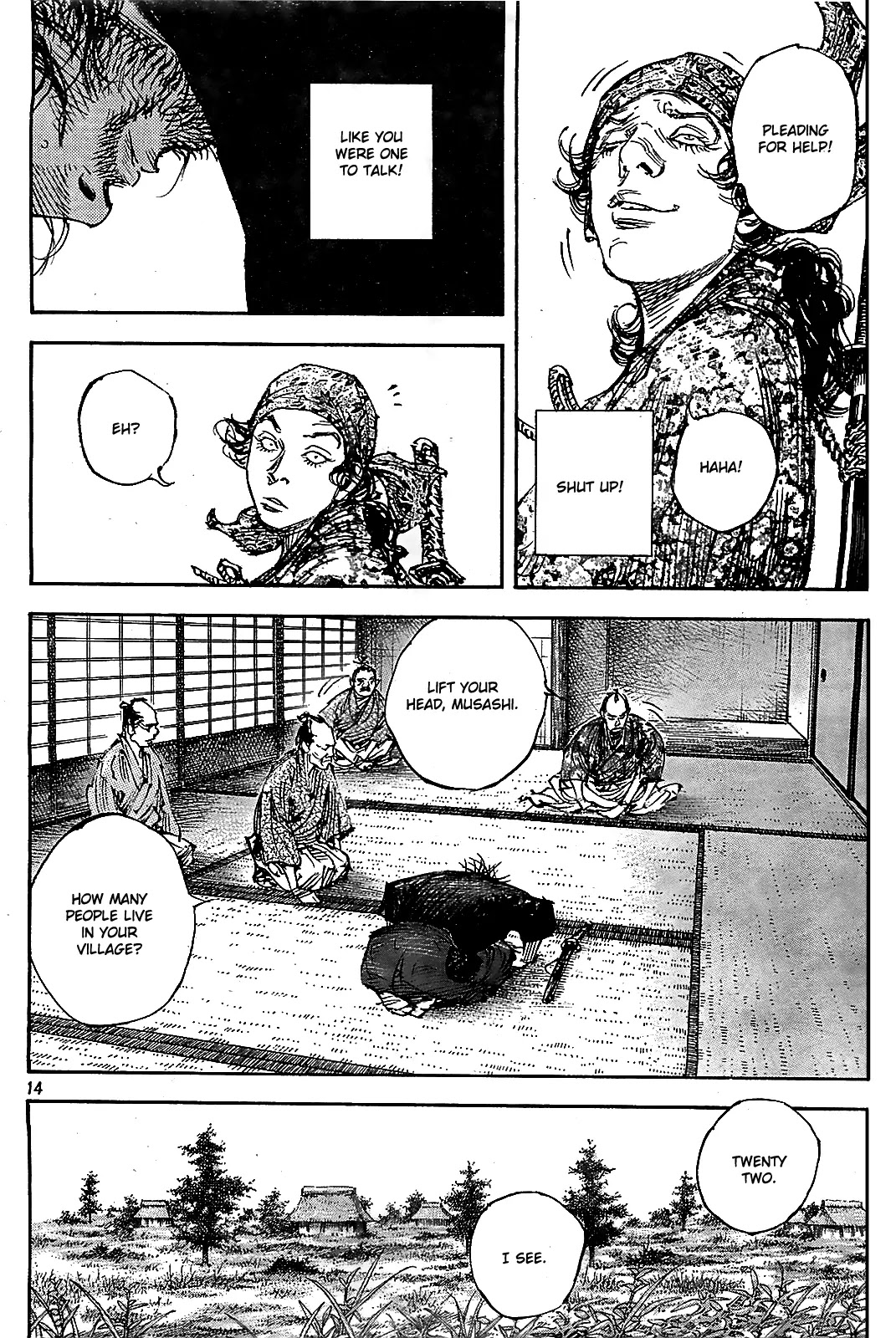 Vagabond manga, chapter 316, page 13 of 35