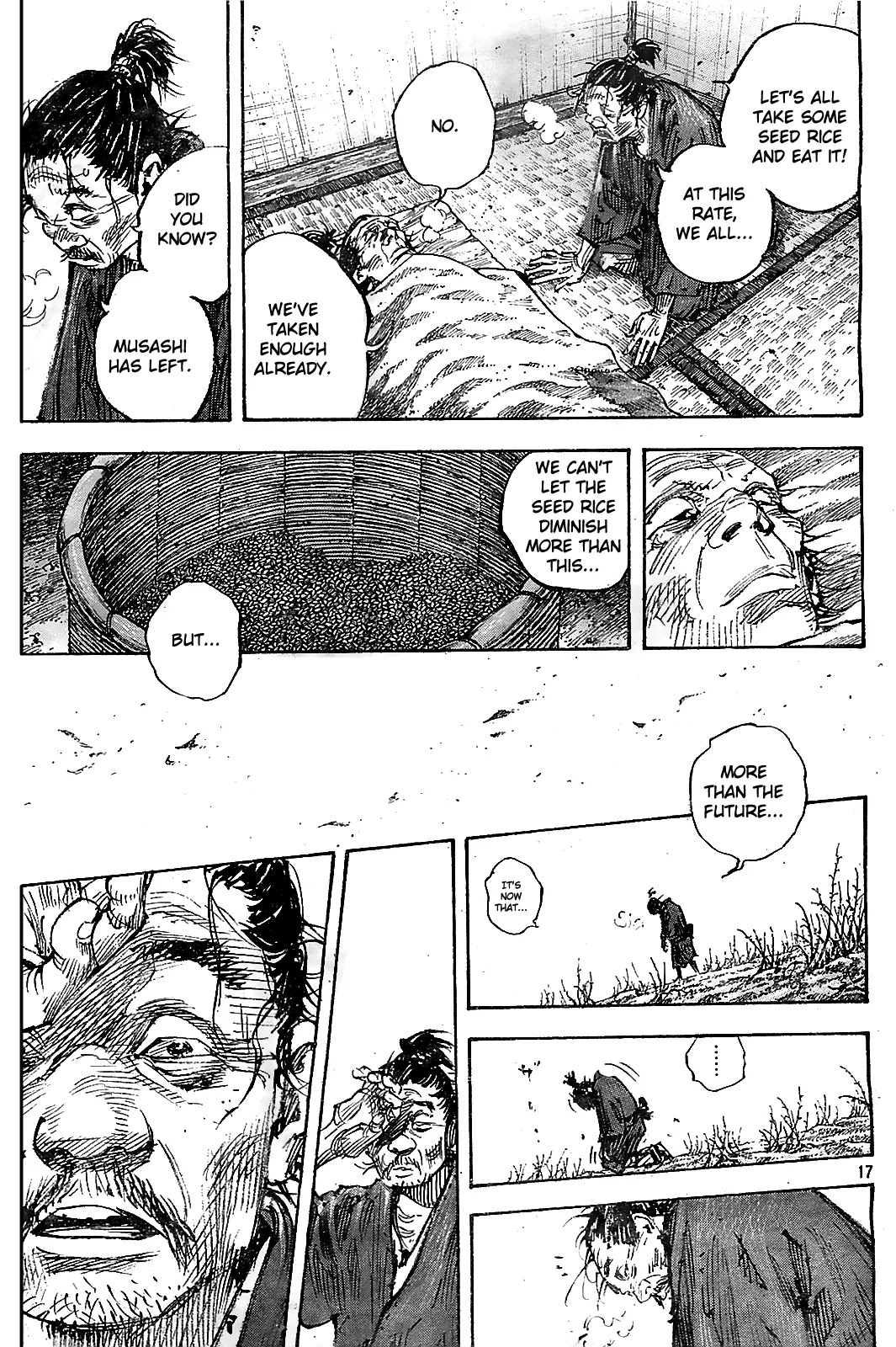 Vagabond manga, chapter 316, page 16 of 35