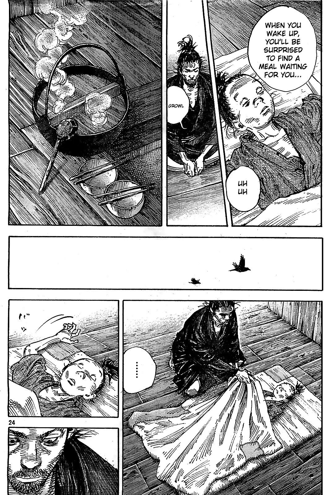 Vagabond manga, chapter 316, page 23 of 35