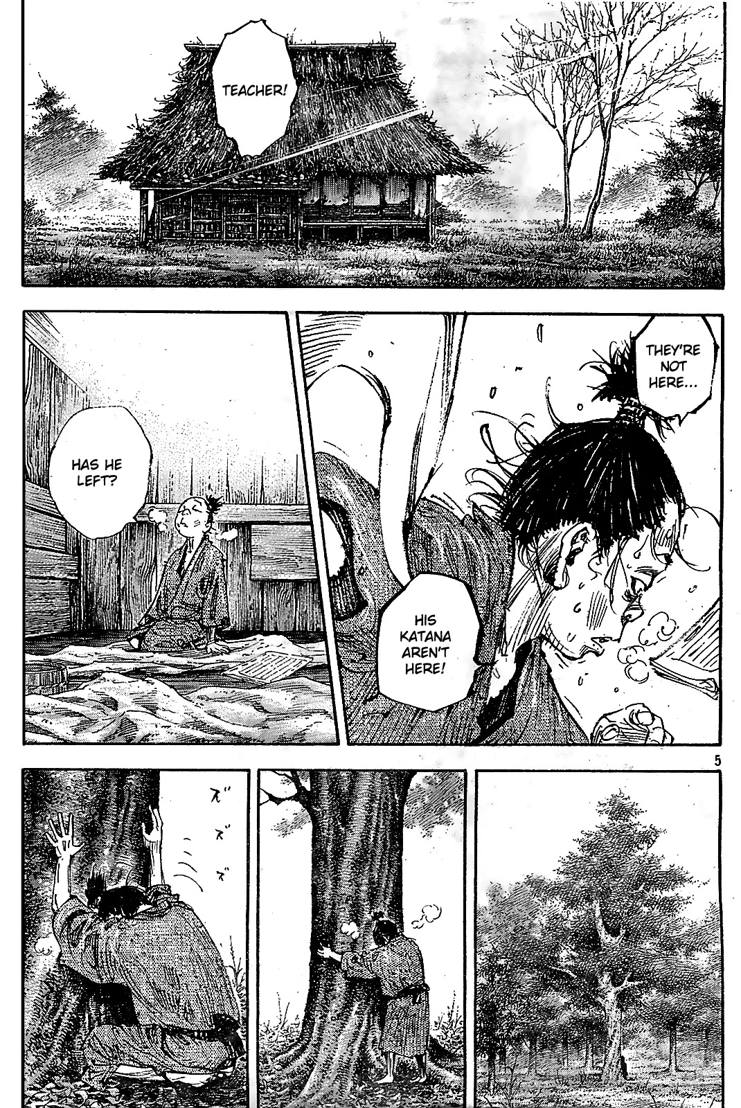 Vagabond manga, chapter 316, page 5 of 35