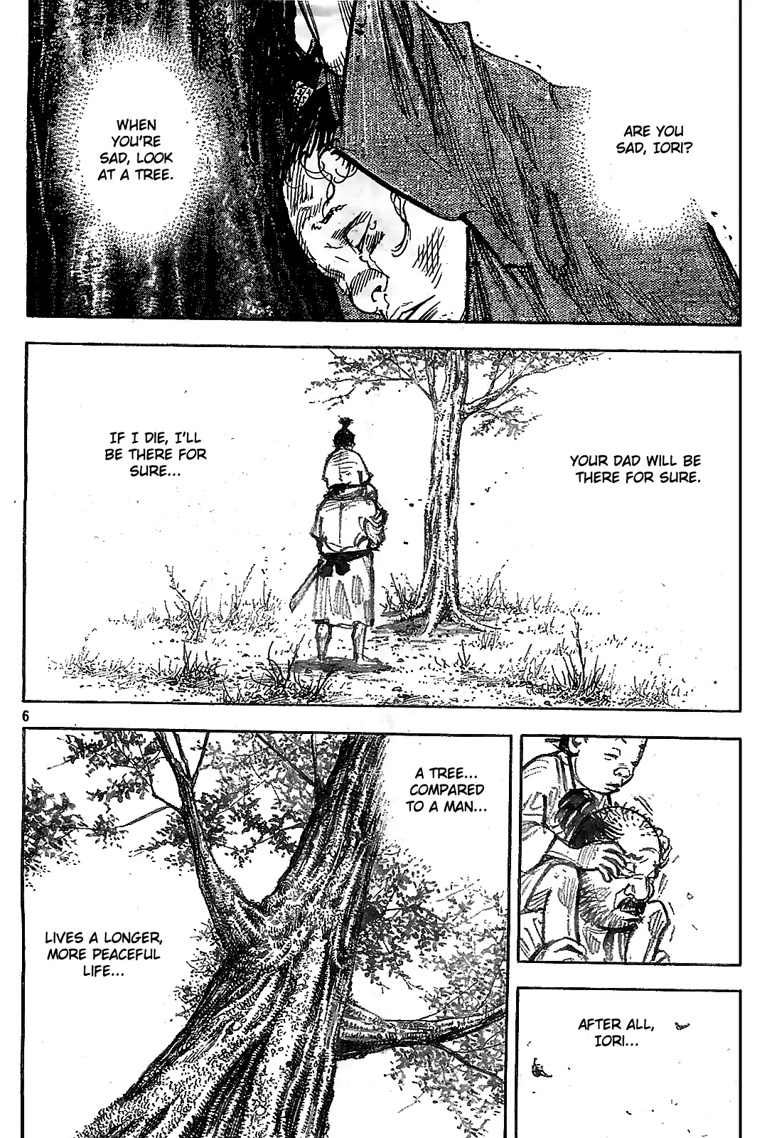 Vagabond manga, chapter 316, page 6 of 35