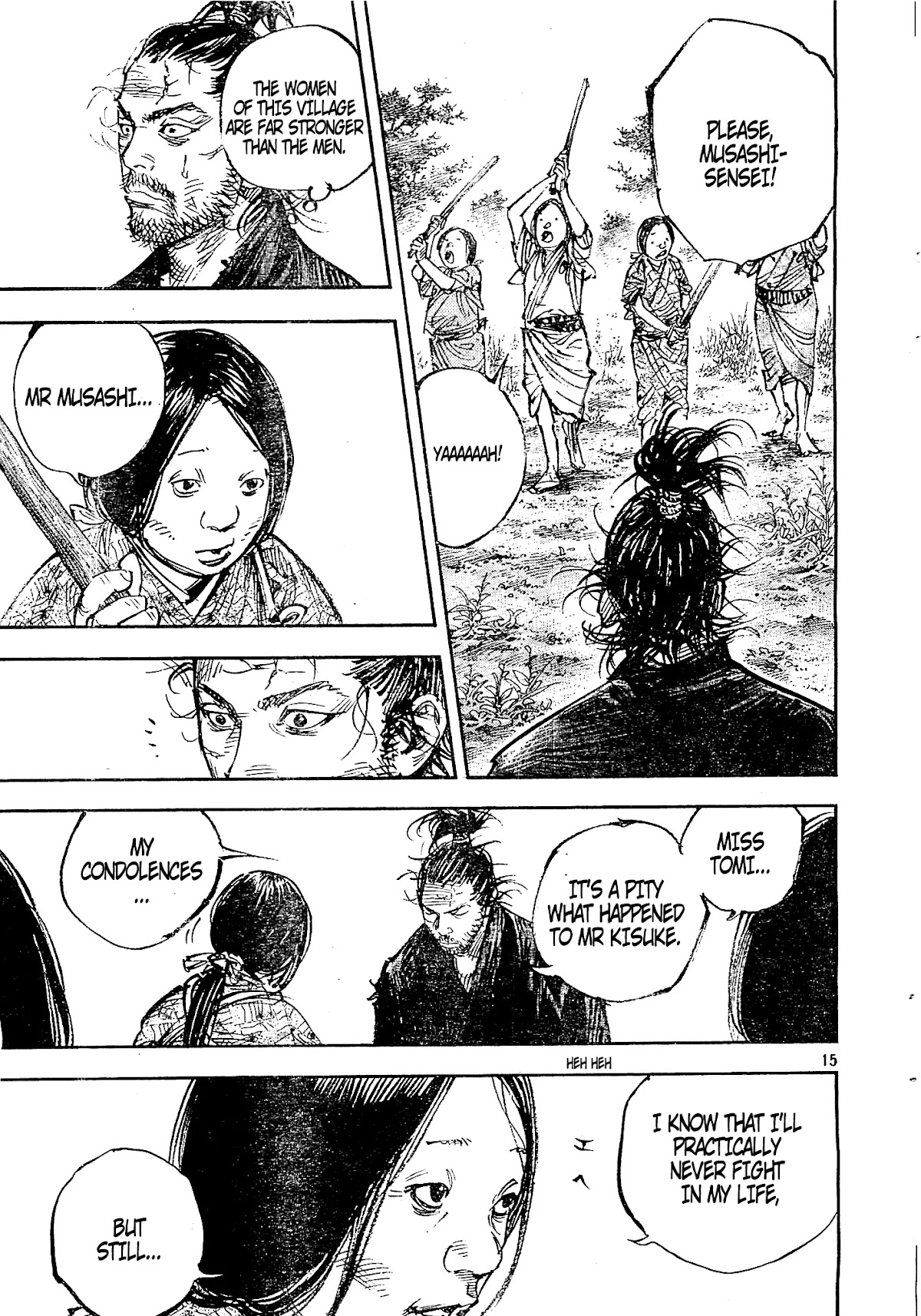 Vagabond Chapter 318 page 15 - Chapter 318: Rice Seeplings