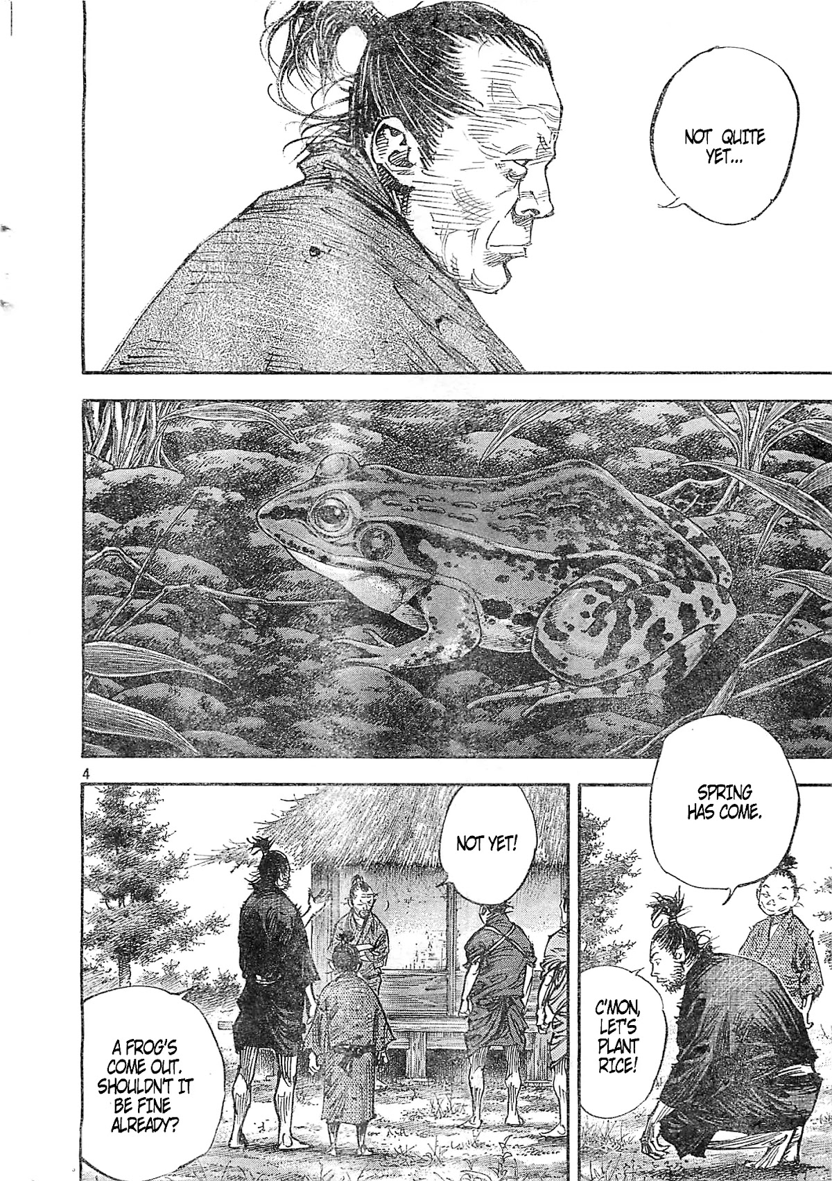 Vagabond Chapter 318 page 4 - Chapter 318: Rice Seeplings