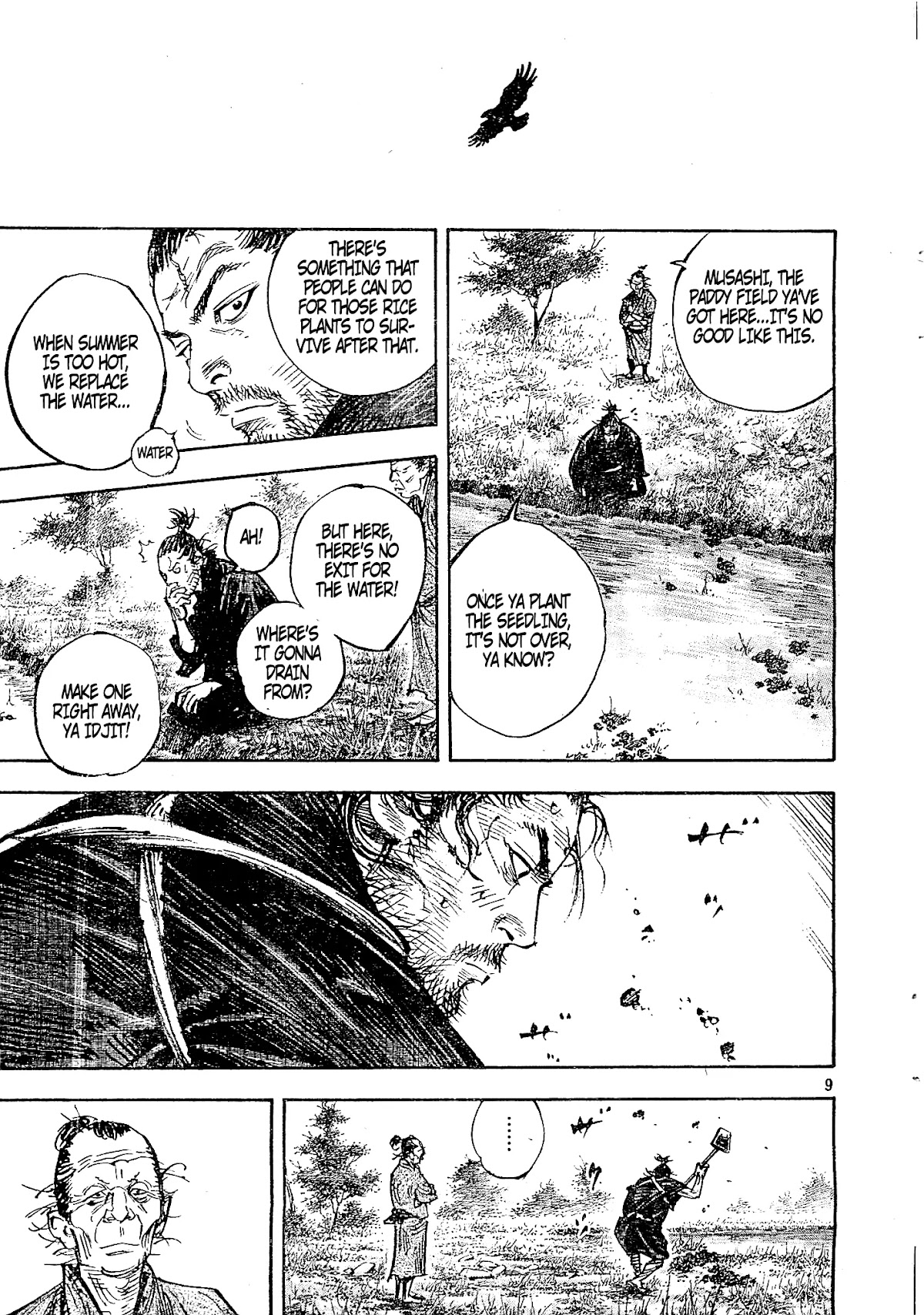 Vagabond Chapter 318 page 9 - Chapter 318: Rice Seeplings