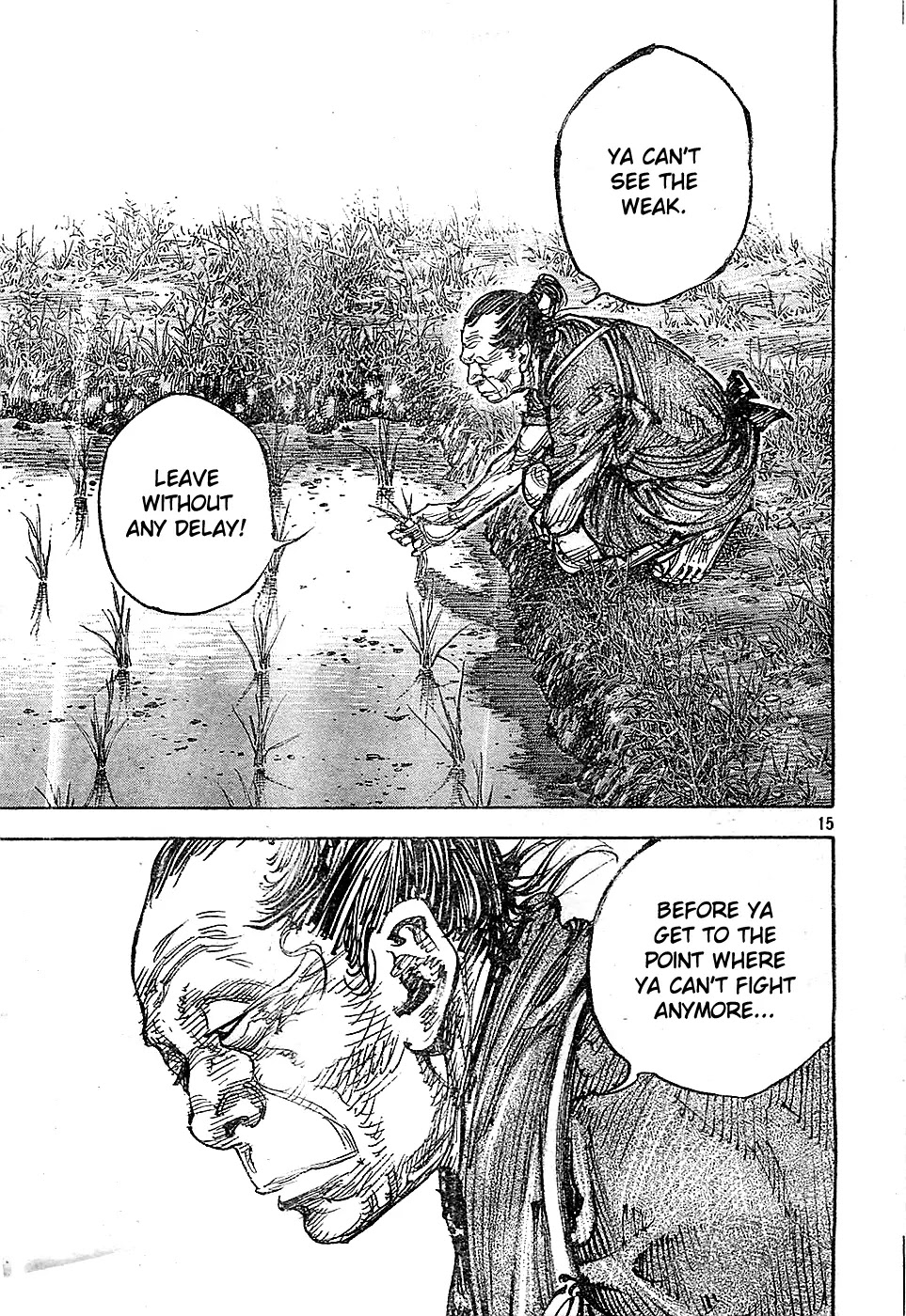 Vagabond Chapter 319 page 15 - Chapter 319: Something Frail