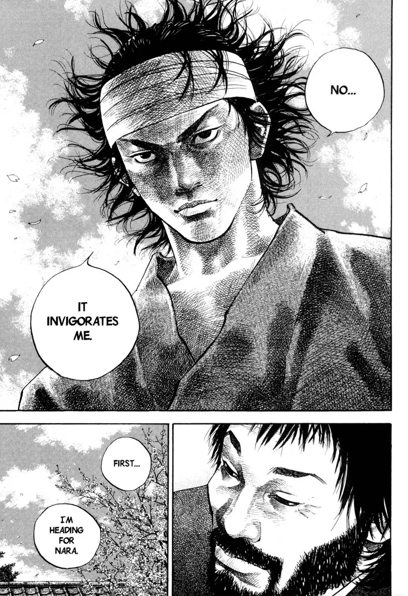 Vagabond manga, chapter 32, page 16 of 27