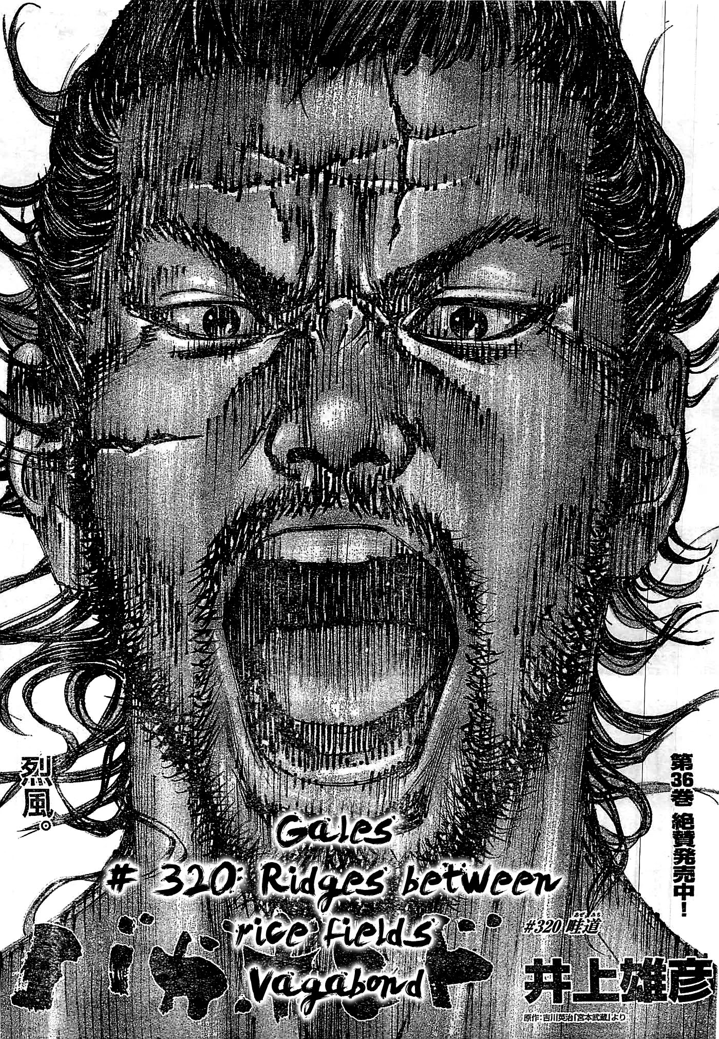 Vagabond manga, chapter 320, page 1 of 27