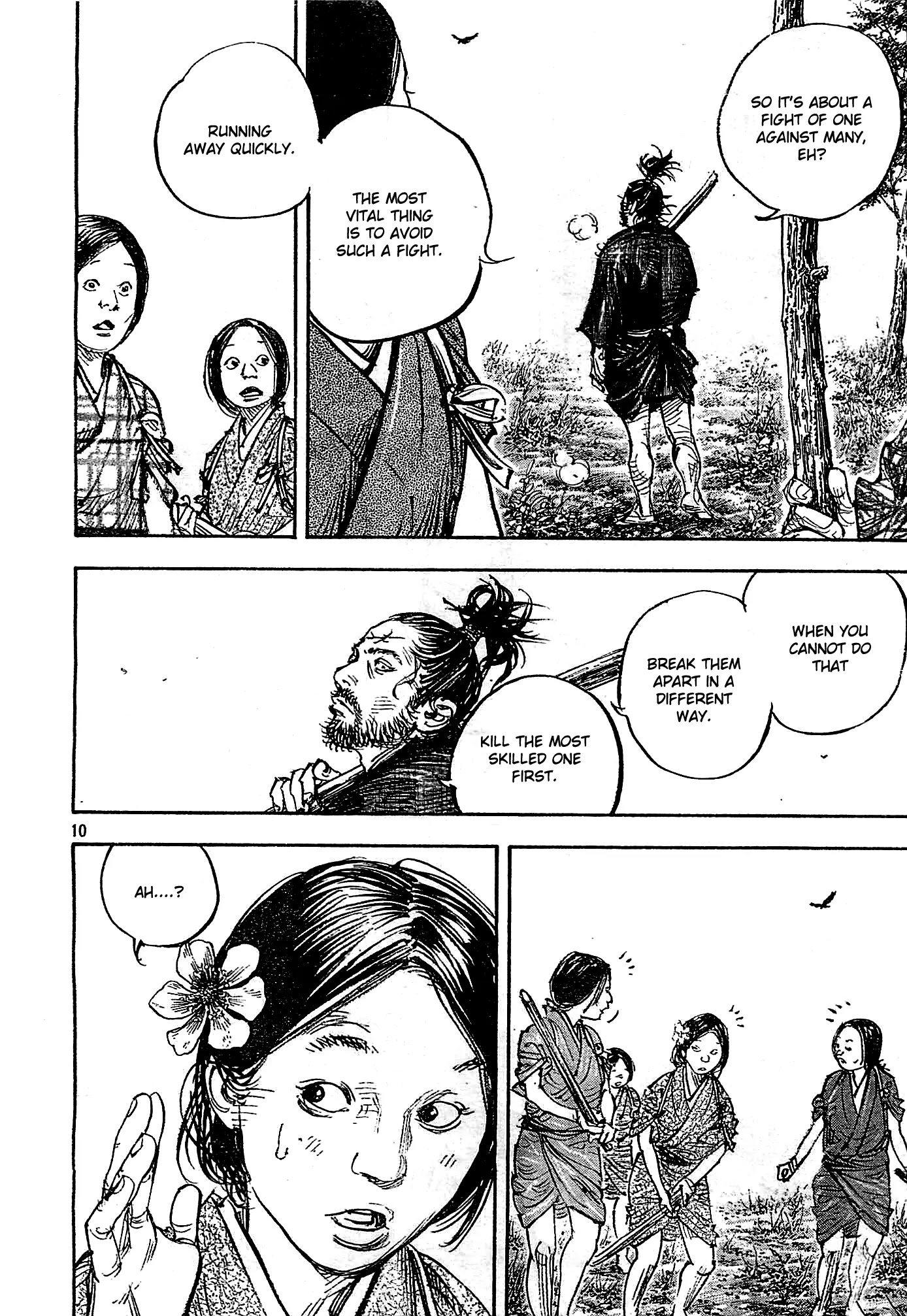 Vagabond manga, chapter 320, page 10 of 27