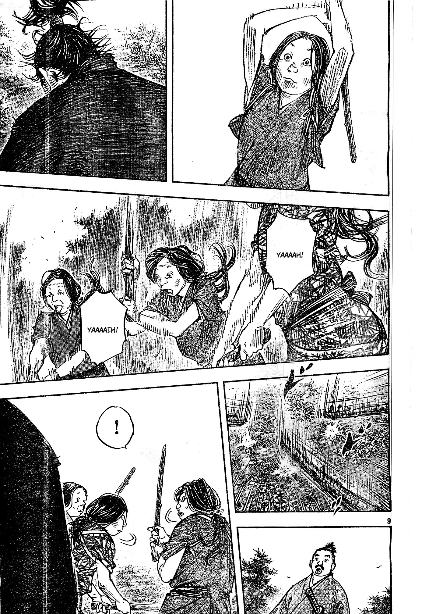 Vagabond manga, chapter 320, page 9 of 27