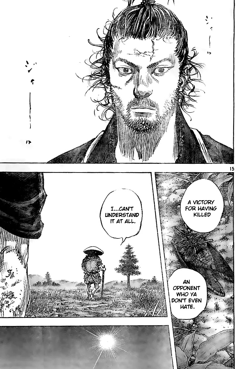 Vagabond Chapter 321 page 15 - Chapter 321: Shusaku Collapses