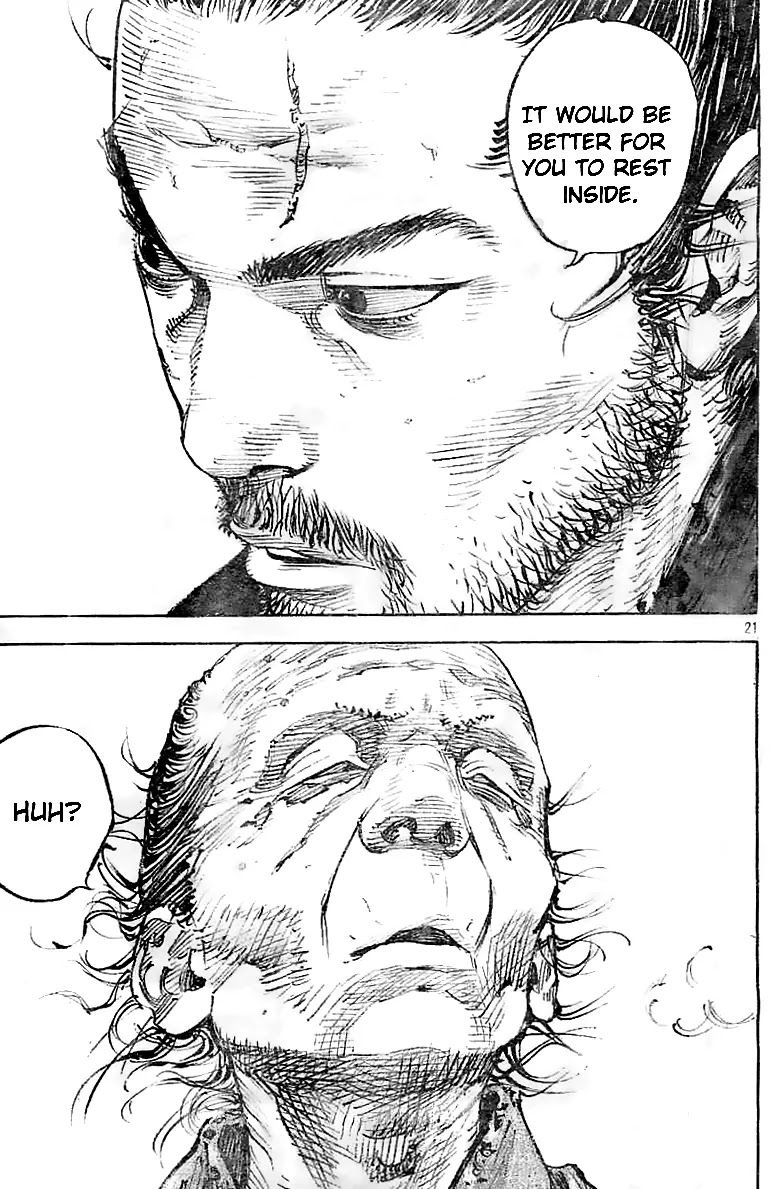 Vagabond Chapter 321 page 21 - Chapter 321: Shusaku Collapses