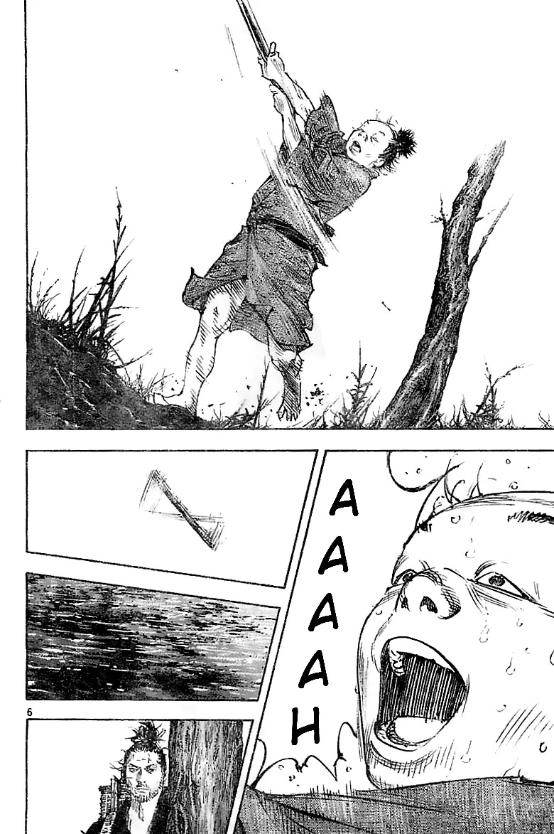 Vagabond Chapter 321 page 6 - Chapter 321: Shusaku Collapses