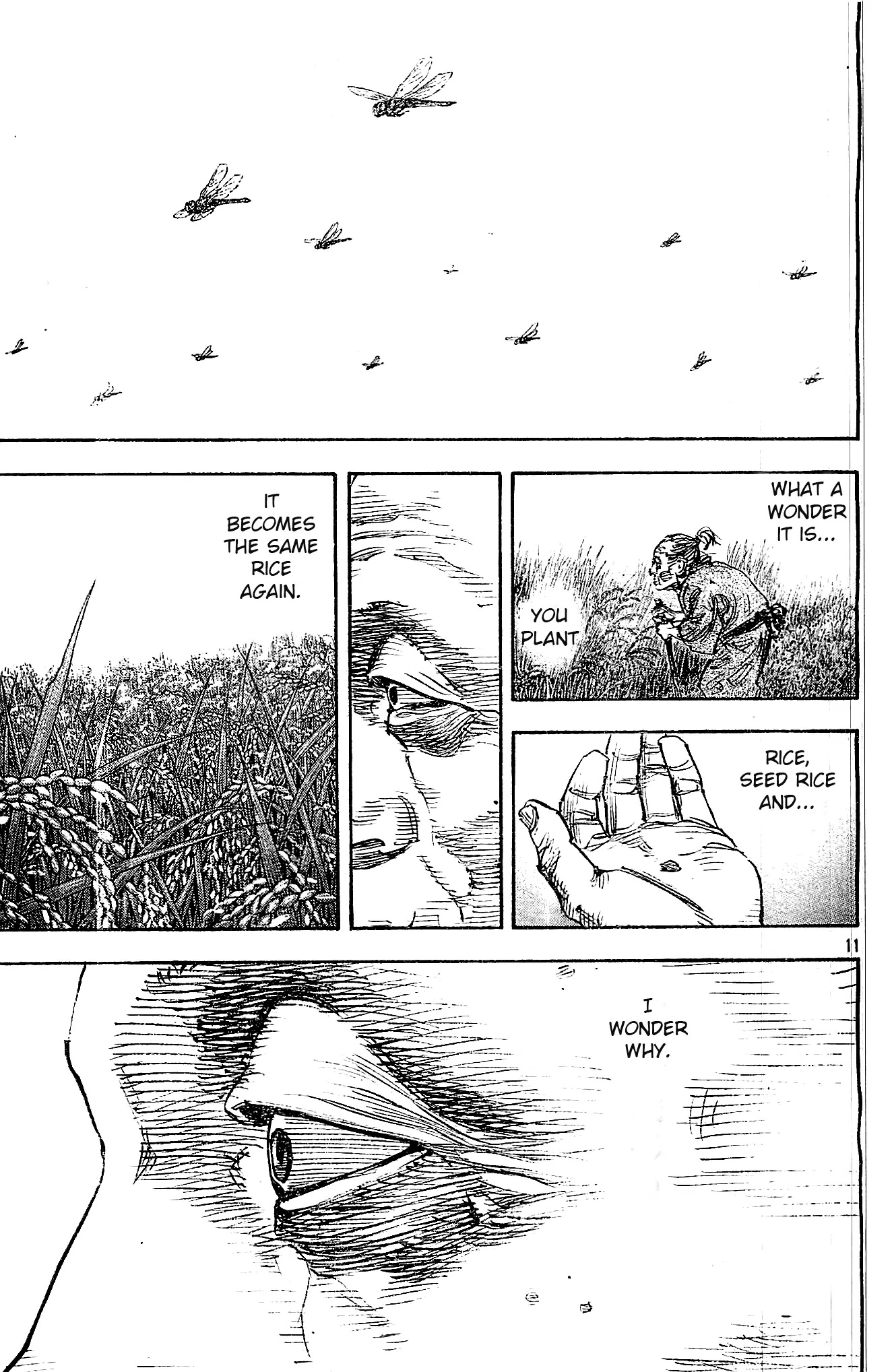 Vagabond manga, chapter 322, page 11 of 26