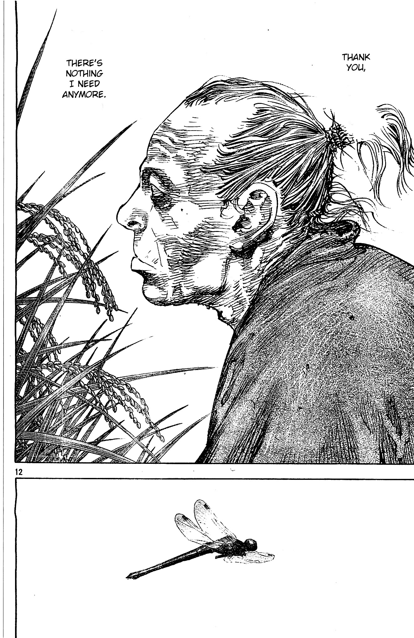 Vagabond manga, chapter 322, page 12 of 26