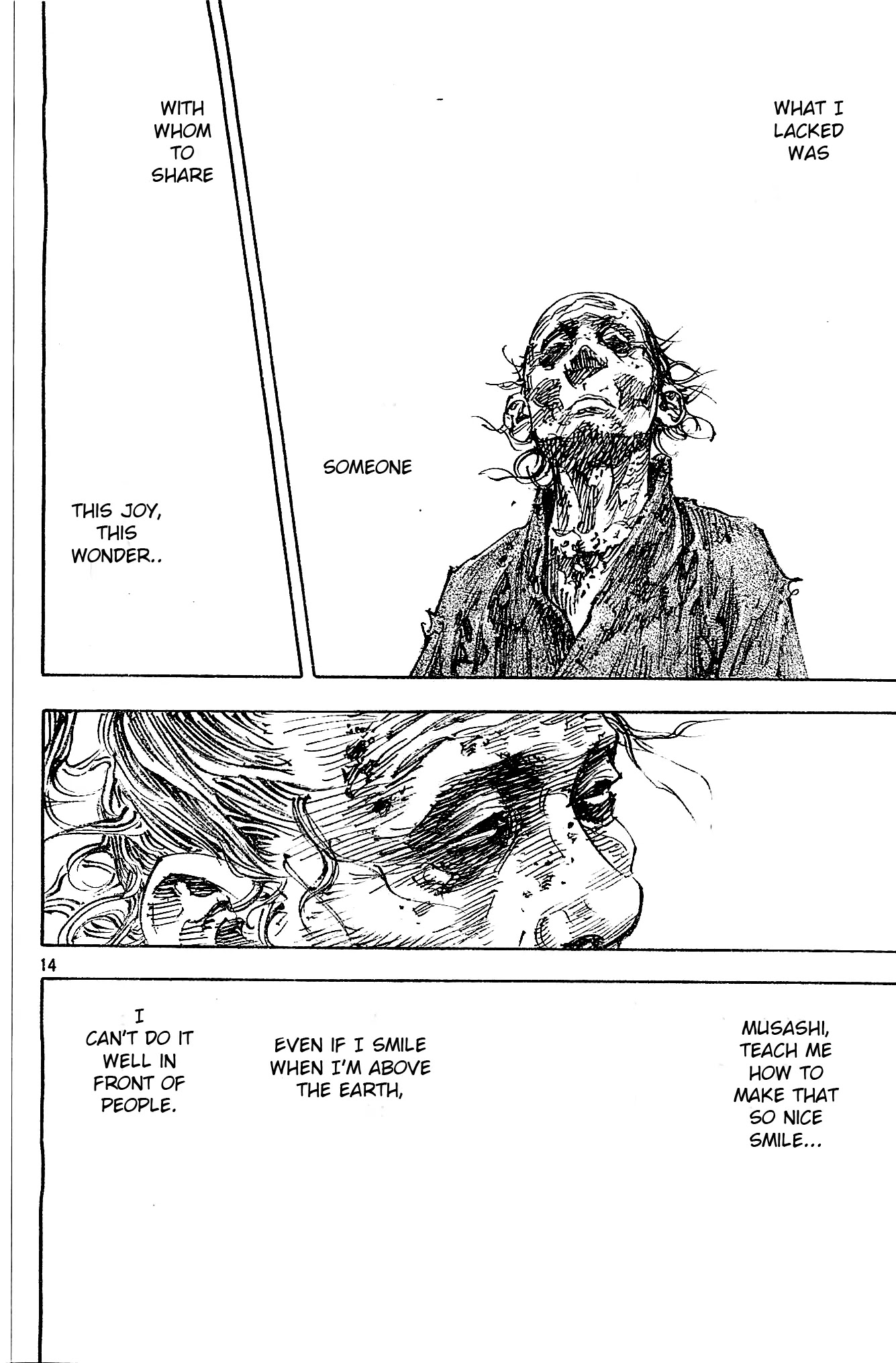 Vagabond manga, chapter 322, page 14 of 26