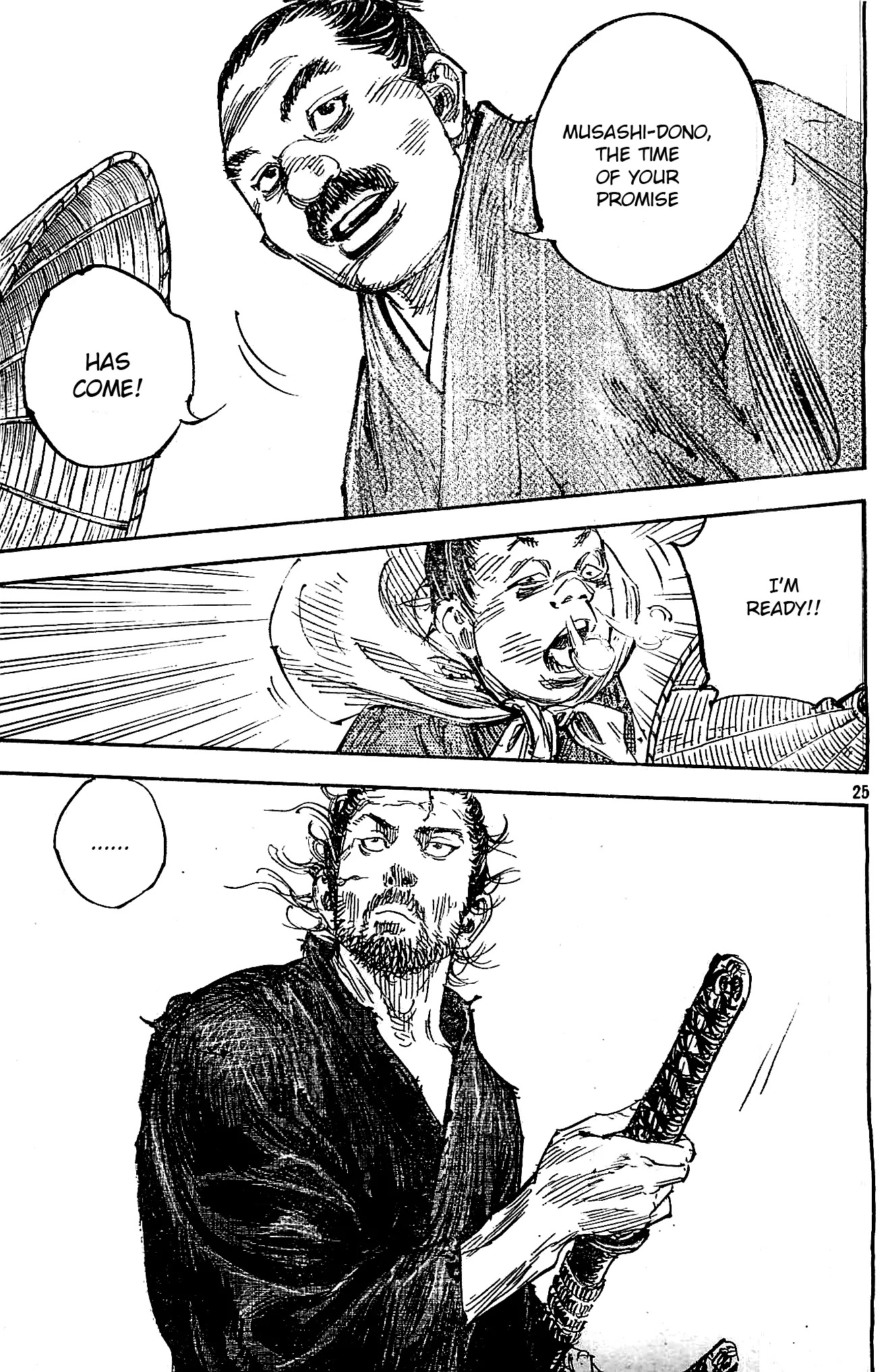 Vagabond manga, chapter 322, page 24 of 26