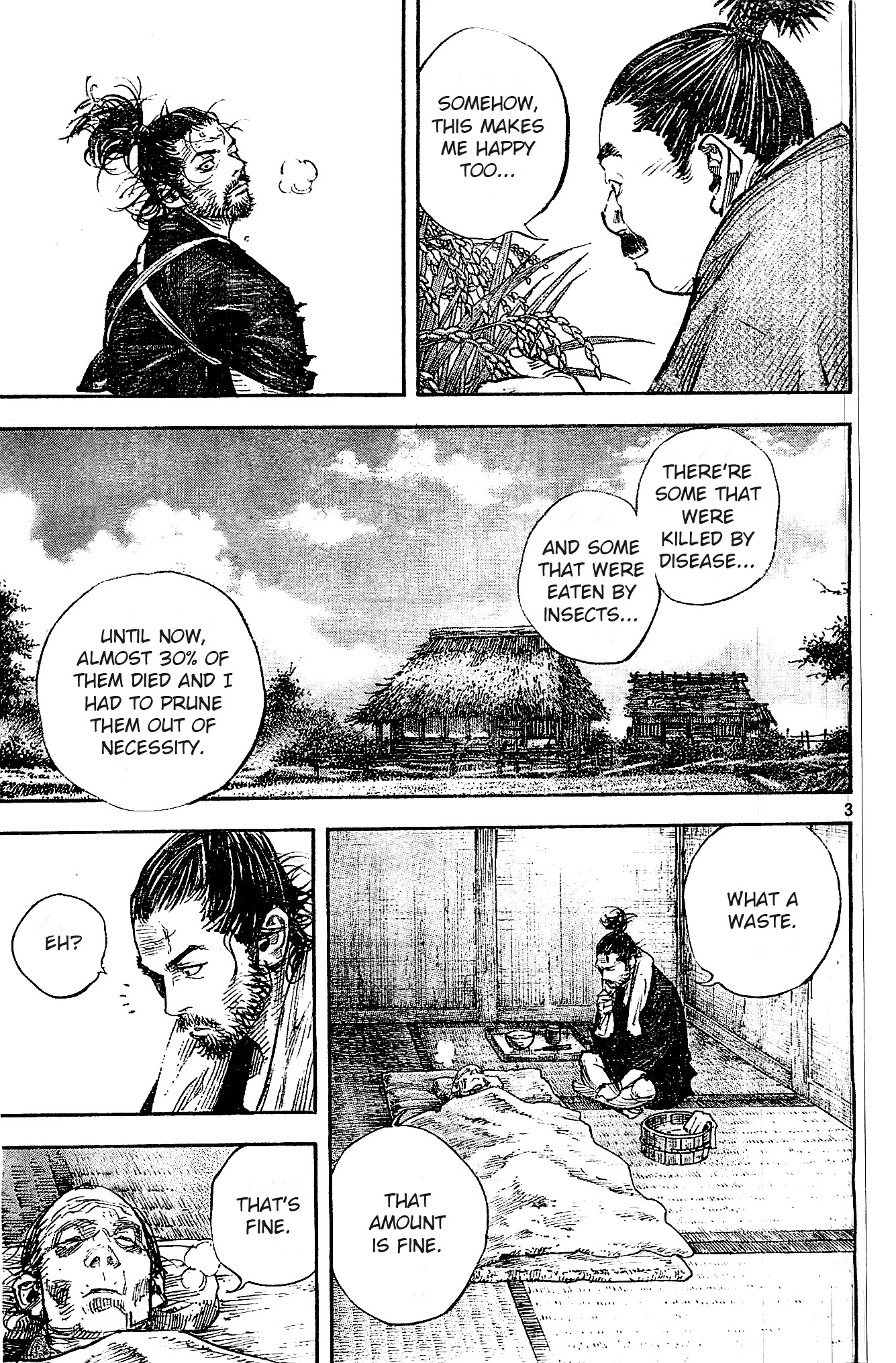 Vagabond manga, chapter 322, page 3 of 26