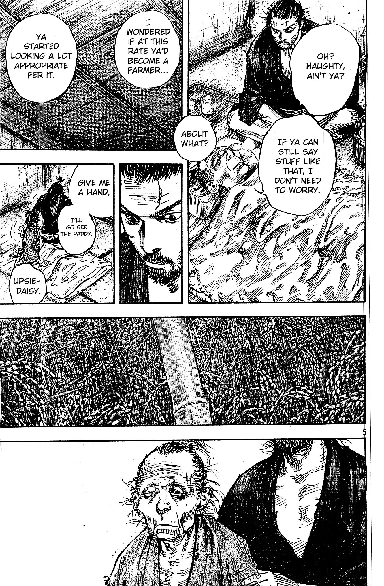 Vagabond manga, chapter 322, page 5 of 26
